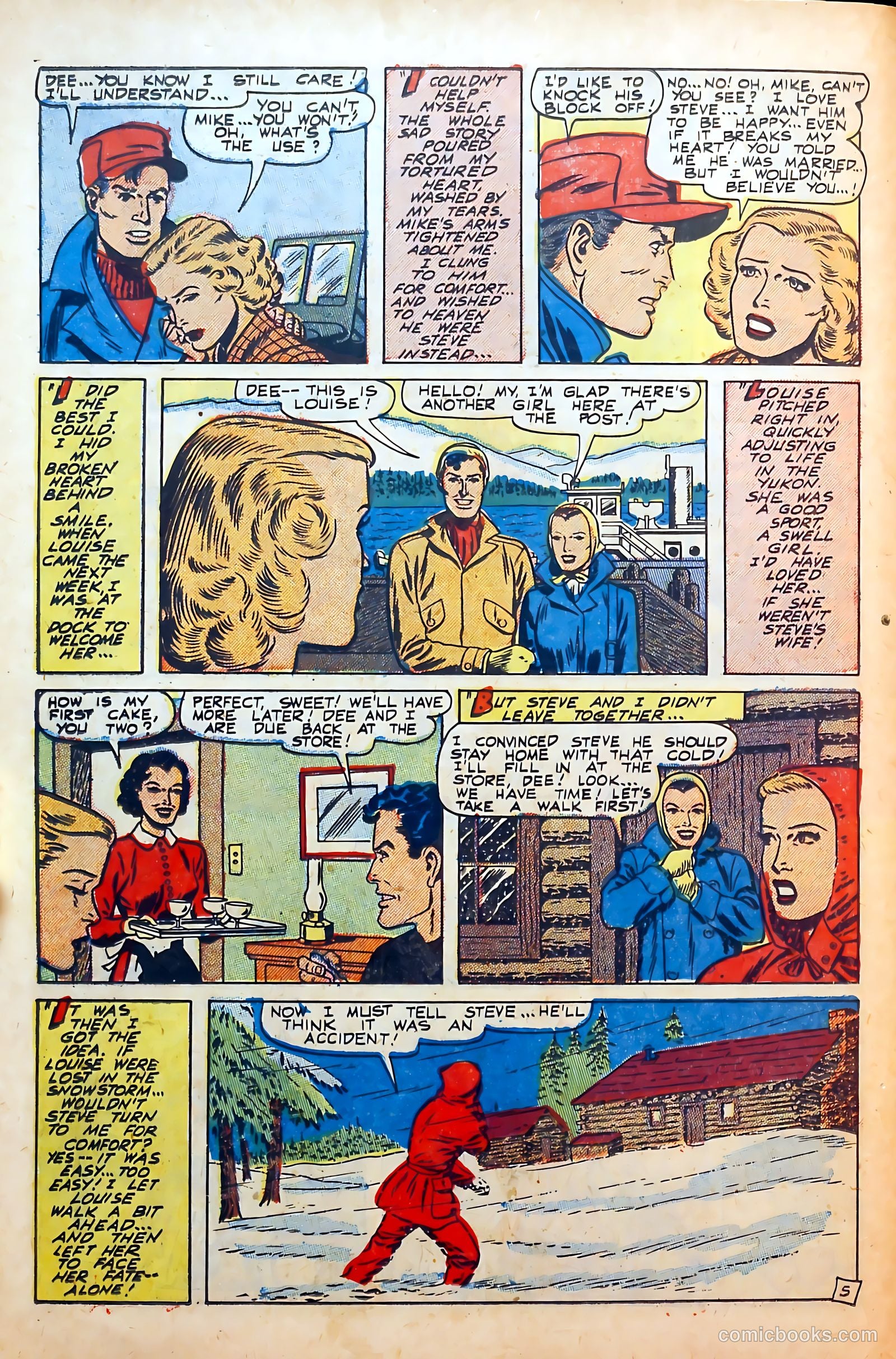 Thrilling Romances #13 (1951) — page 18 of 36
