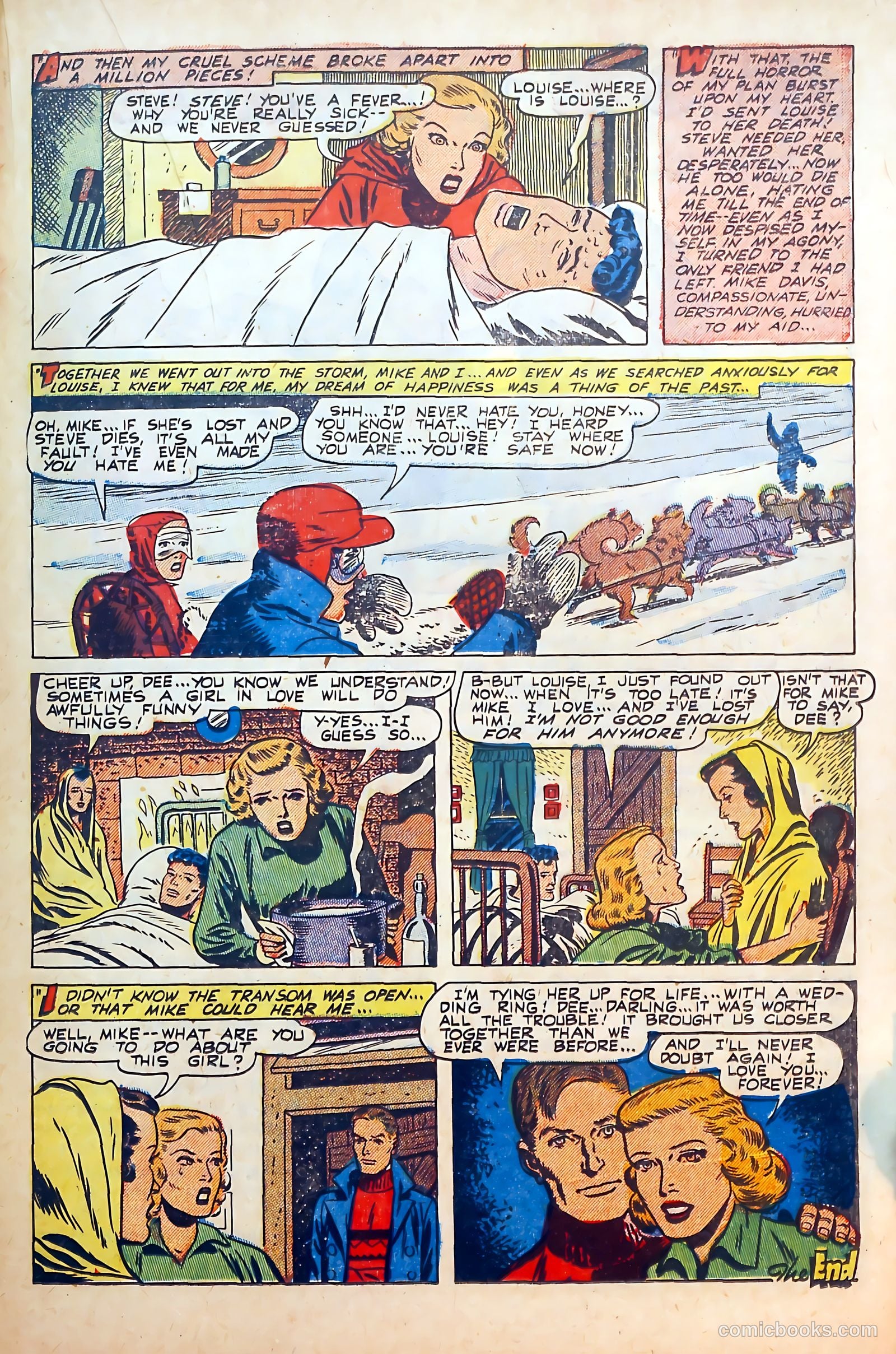 Thrilling Romances #13 (1951) — page 19 of 36