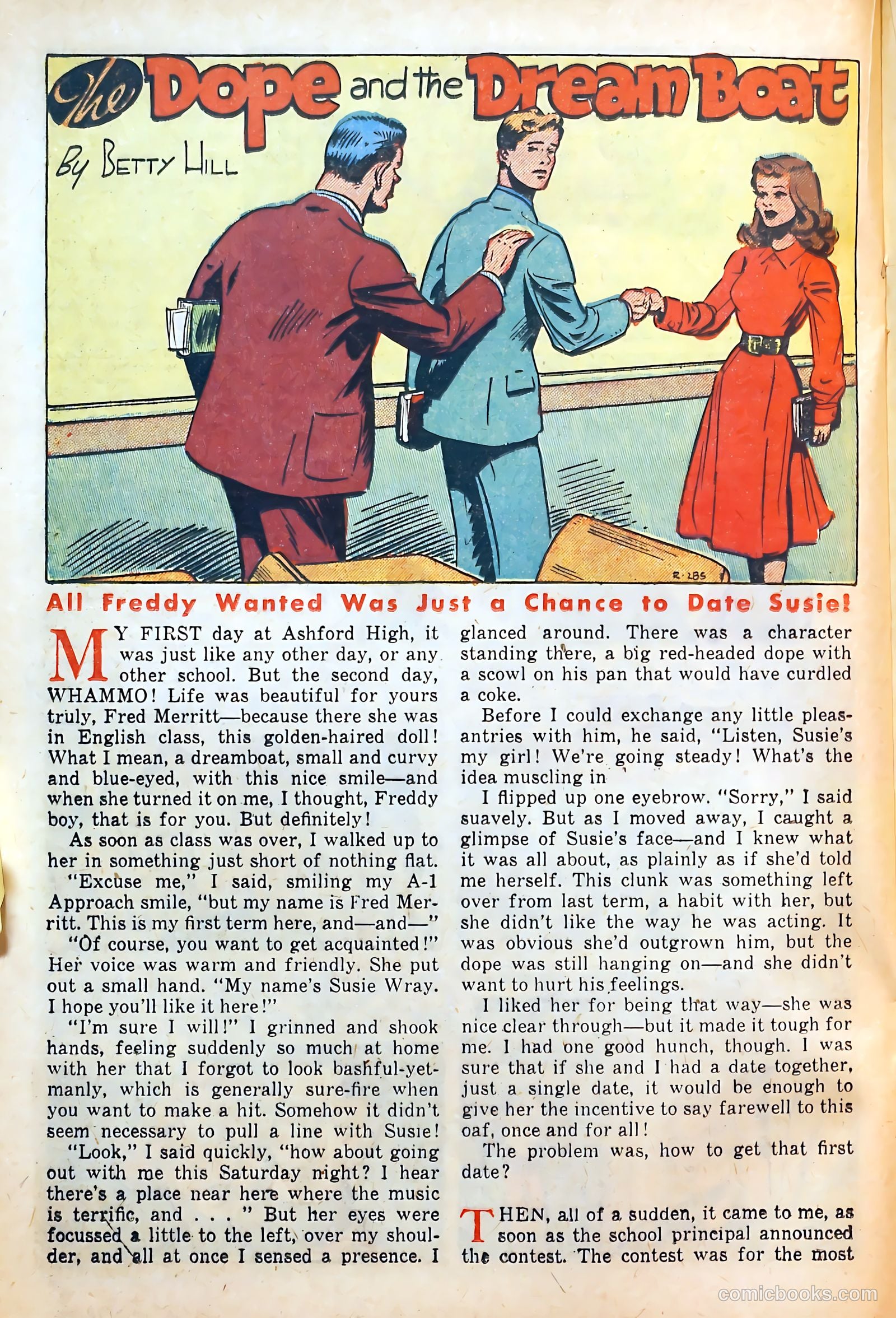 Thrilling Romances #13 (1951) — page 20 of 36