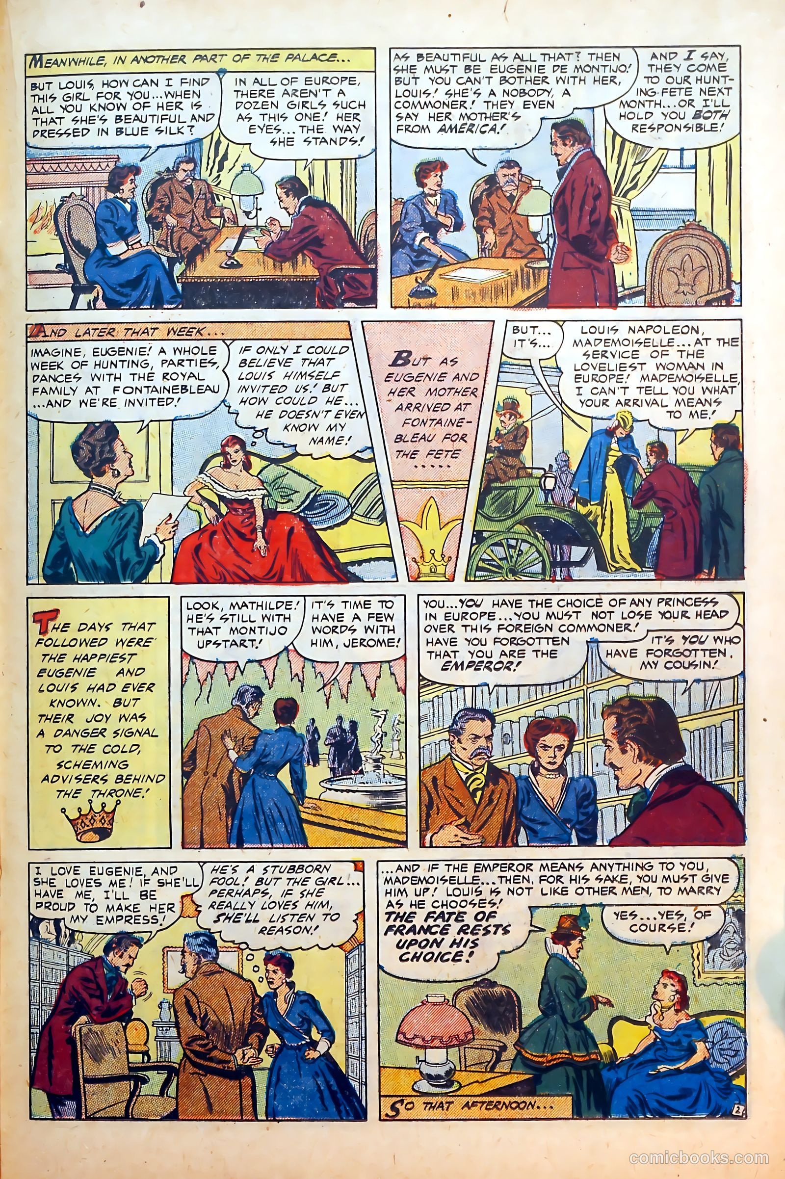 Thrilling Romances #13 (1951) — page 23 of 36