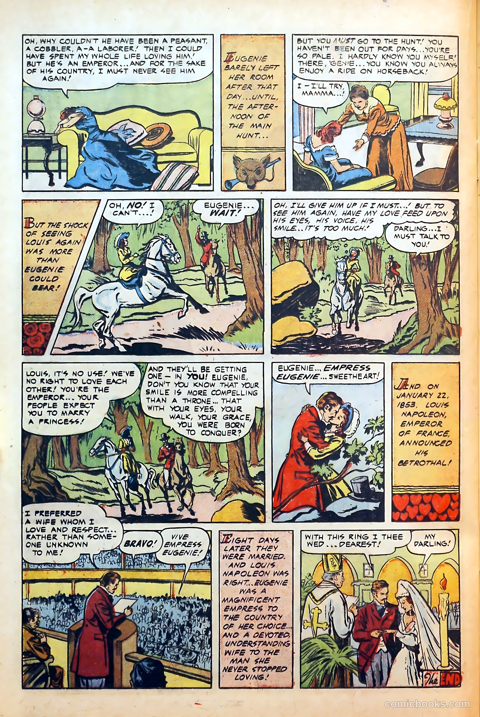 Thrilling Romances #13 (1951) — page 24 of 36