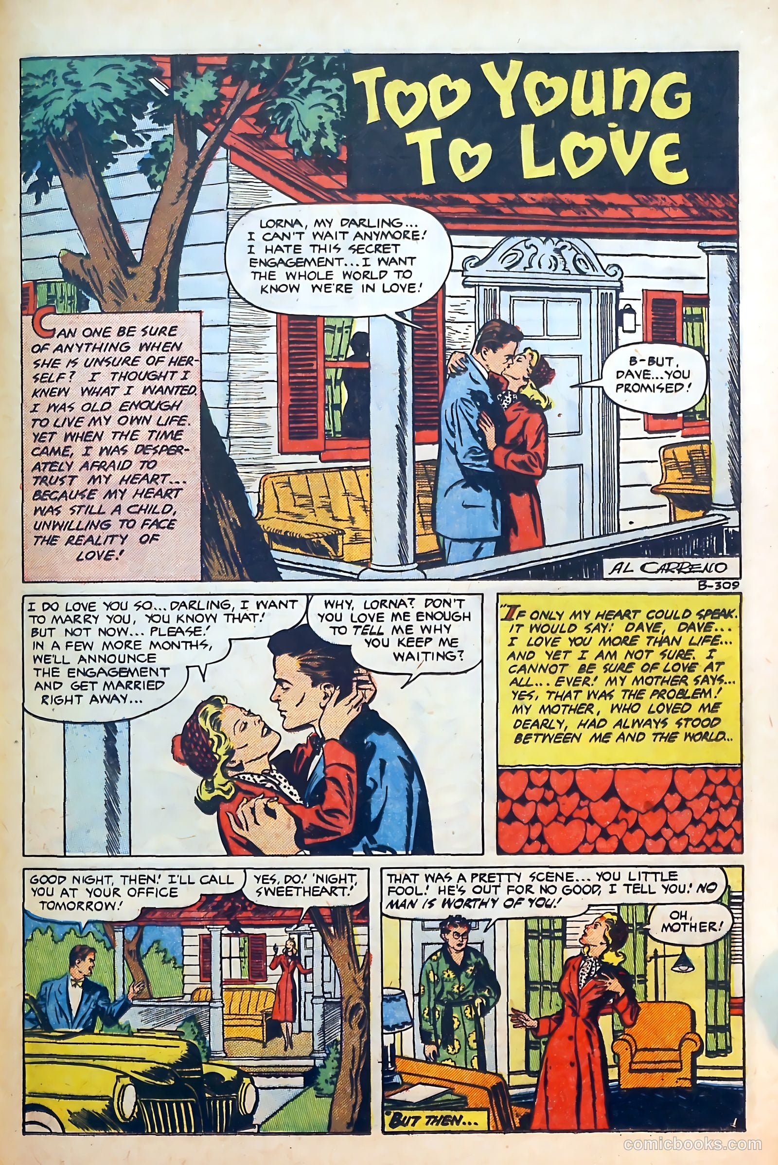Thrilling Romances #13 (1951) — page 25 of 36