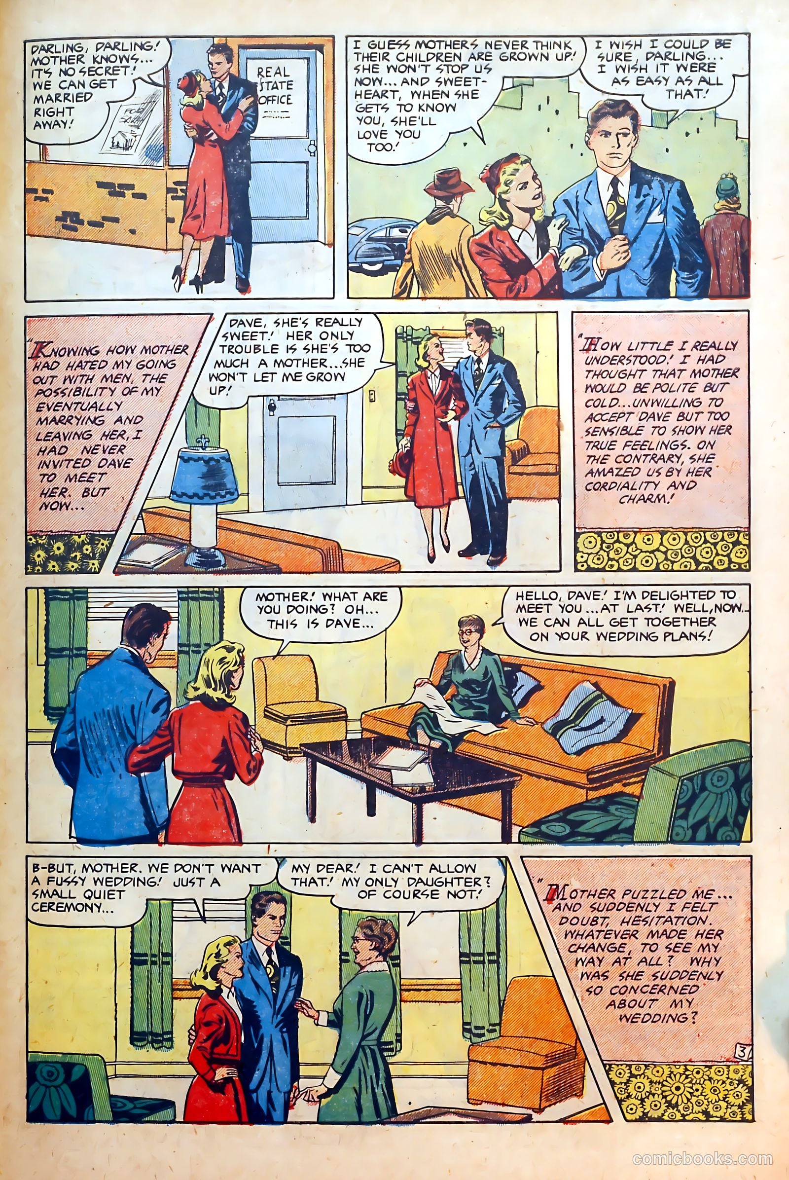 Thrilling Romances #13 (1951) — page 27 of 36