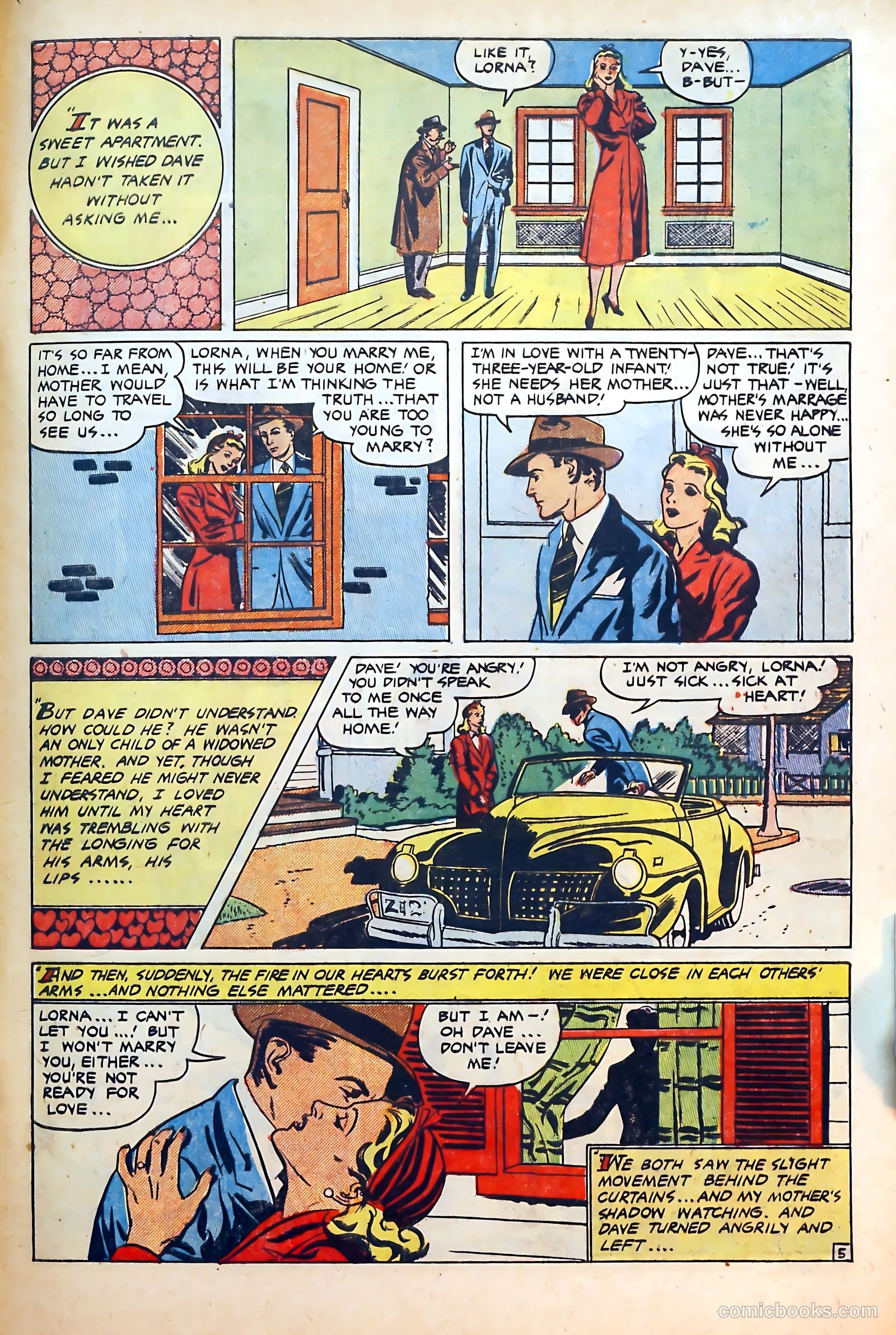 Thrilling Romances #13 (1951) — page 29 of 36