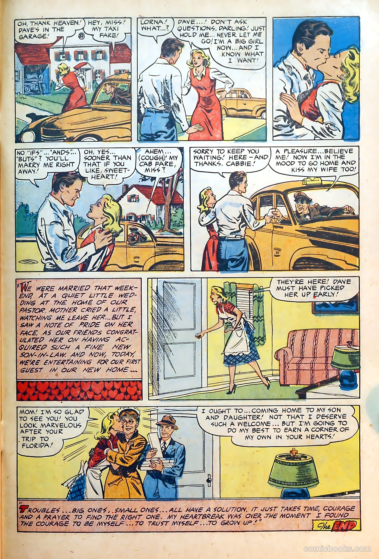 Thrilling Romances #13 (1951) — page 31 of 36
