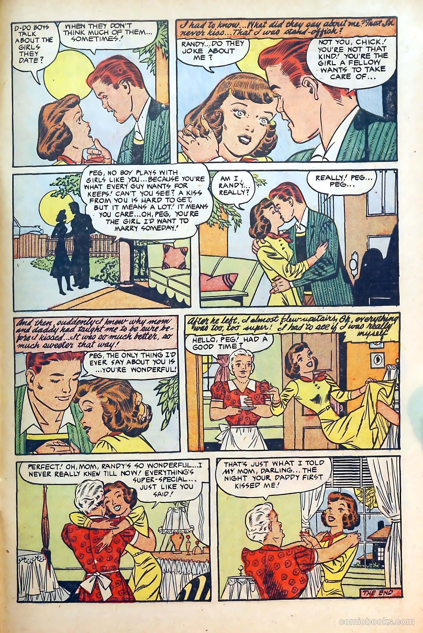 Thrilling Romances #13 (1951) — page 33 of 36