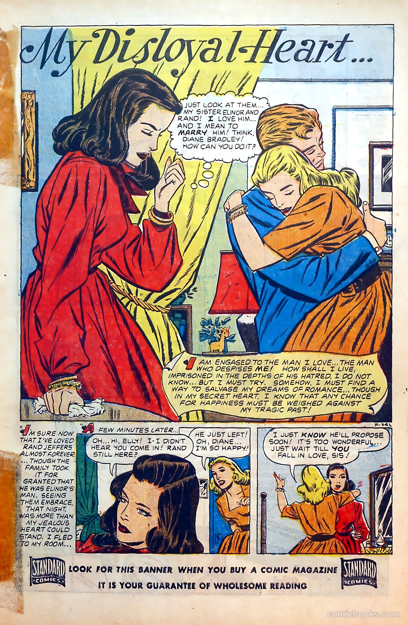 Thrilling Romances #14 (1951) — page 3 of 36