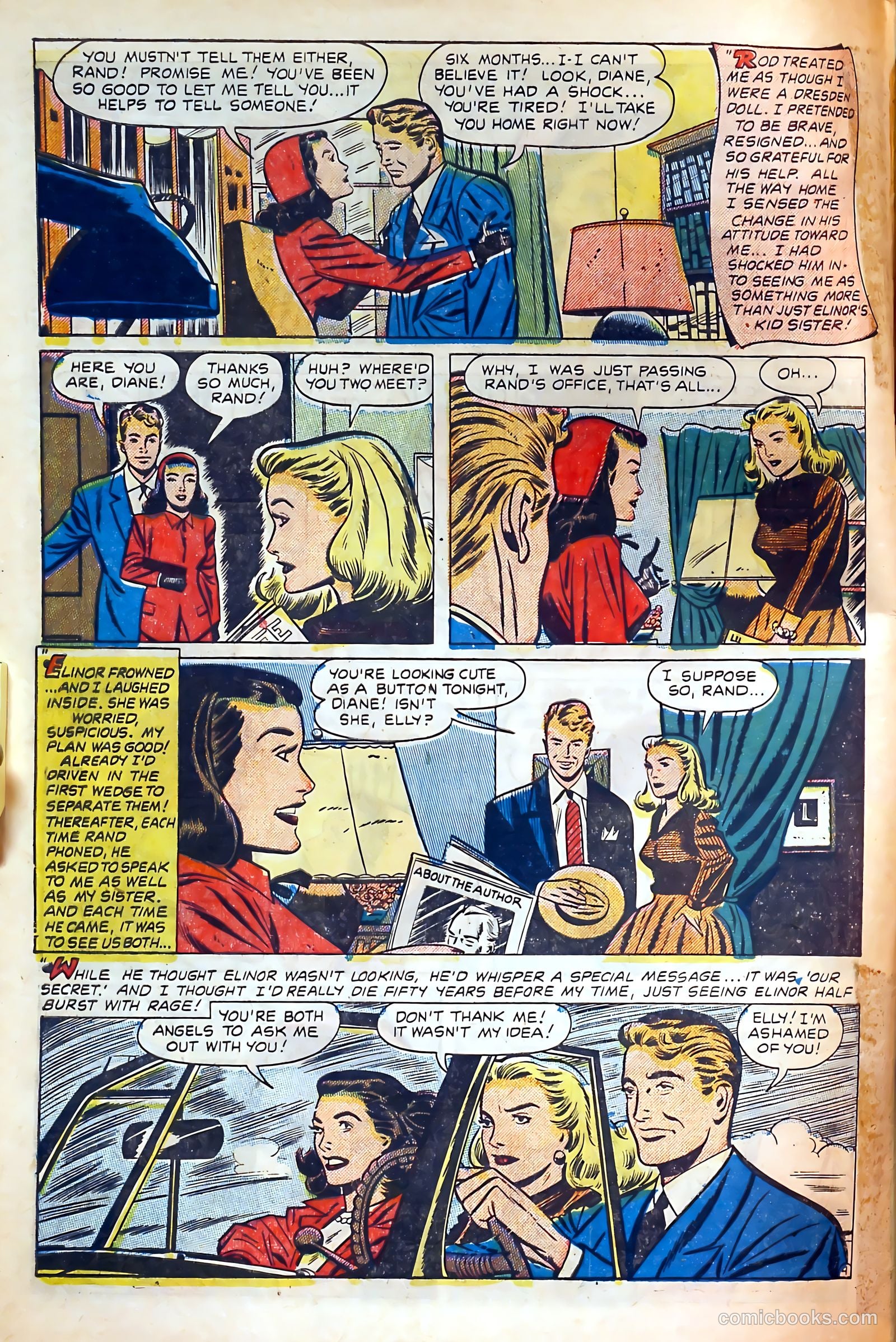 Thrilling Romances #14 (1951) — page 6 of 36