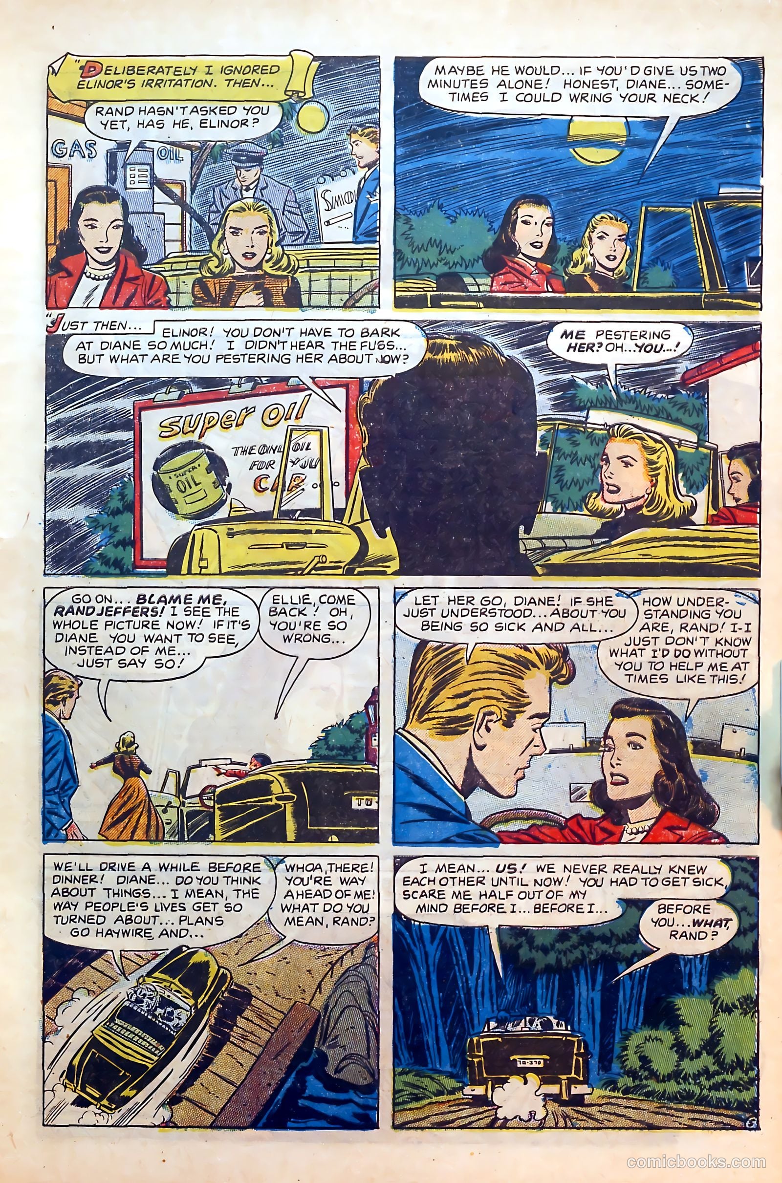 Thrilling Romances #14 (1951) — page 7 of 36