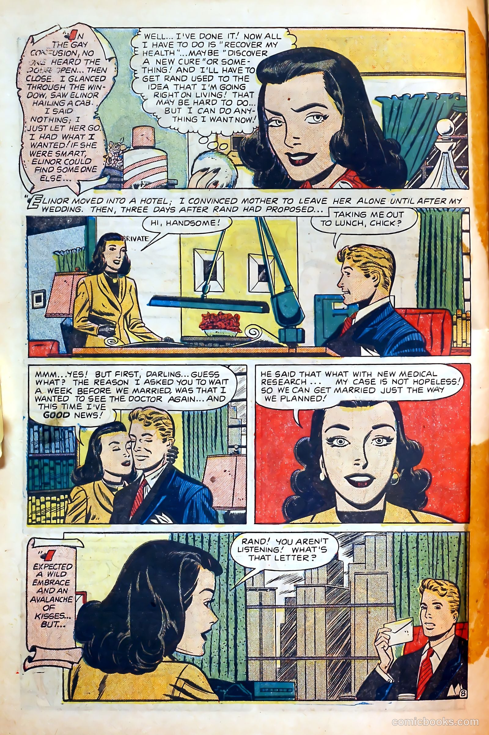 Thrilling Romances #14 (1951) — page 10 of 36
