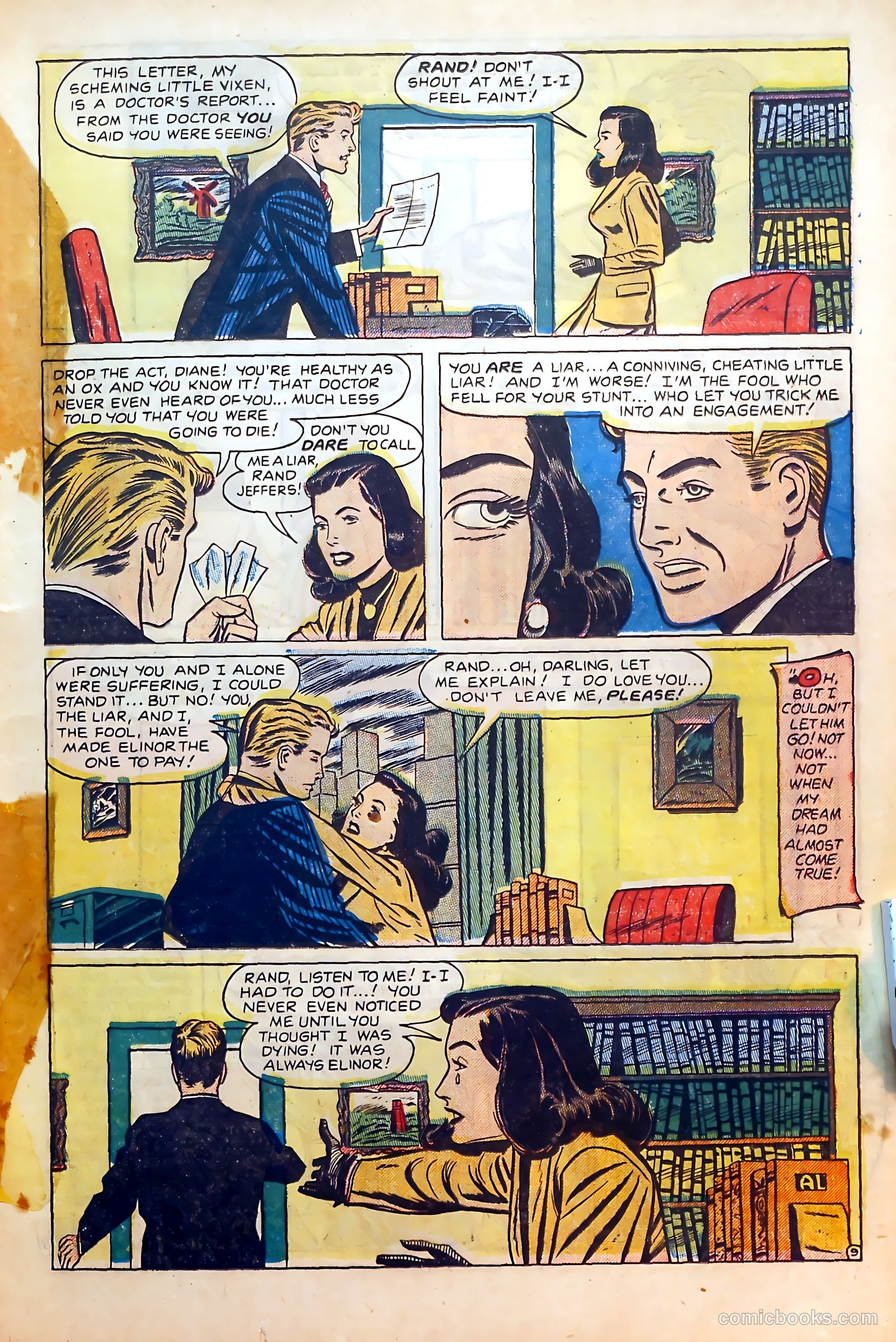 Thrilling Romances #14 (1951) — page 11 of 36