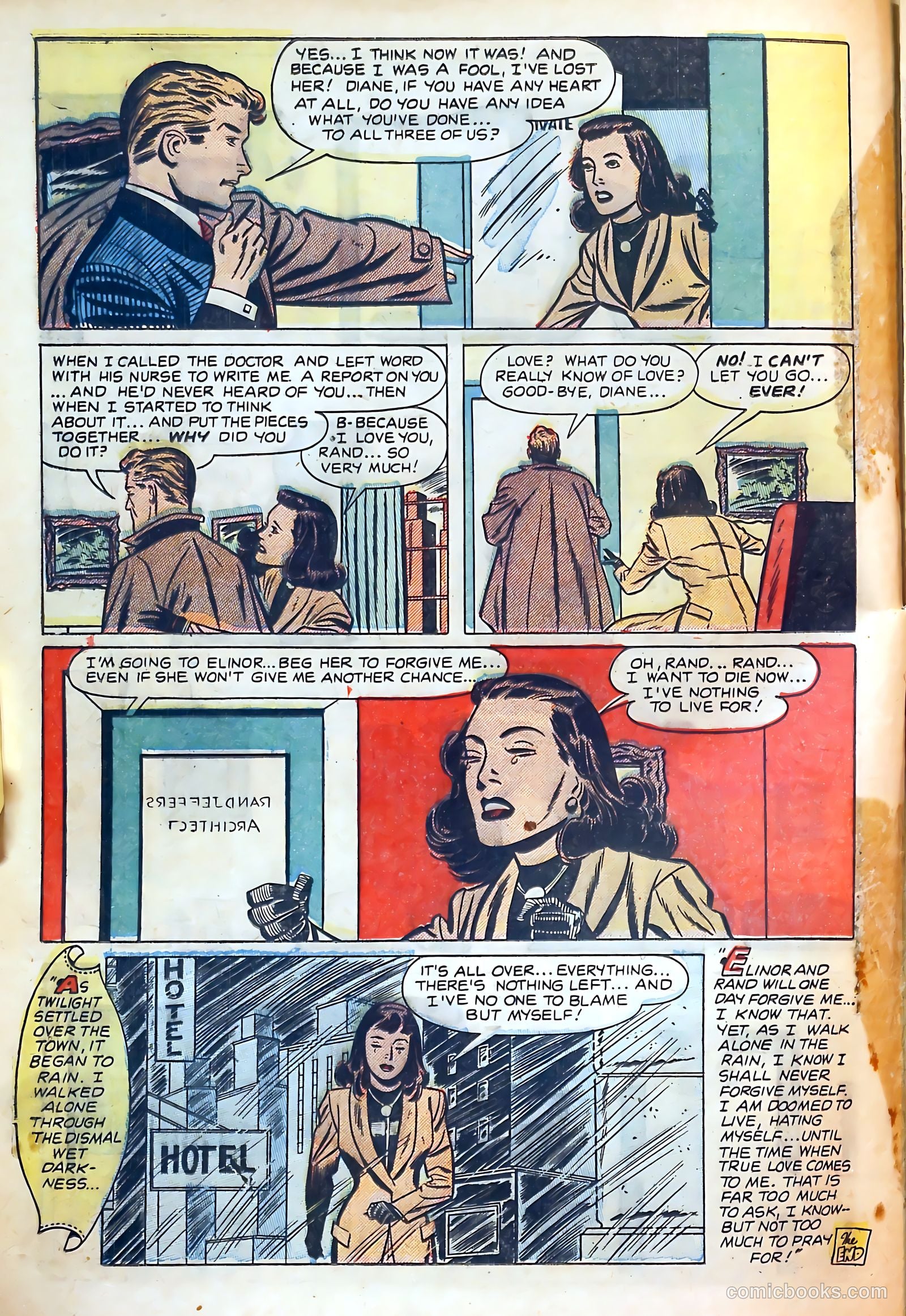 Thrilling Romances #14 (1951) — page 12 of 36