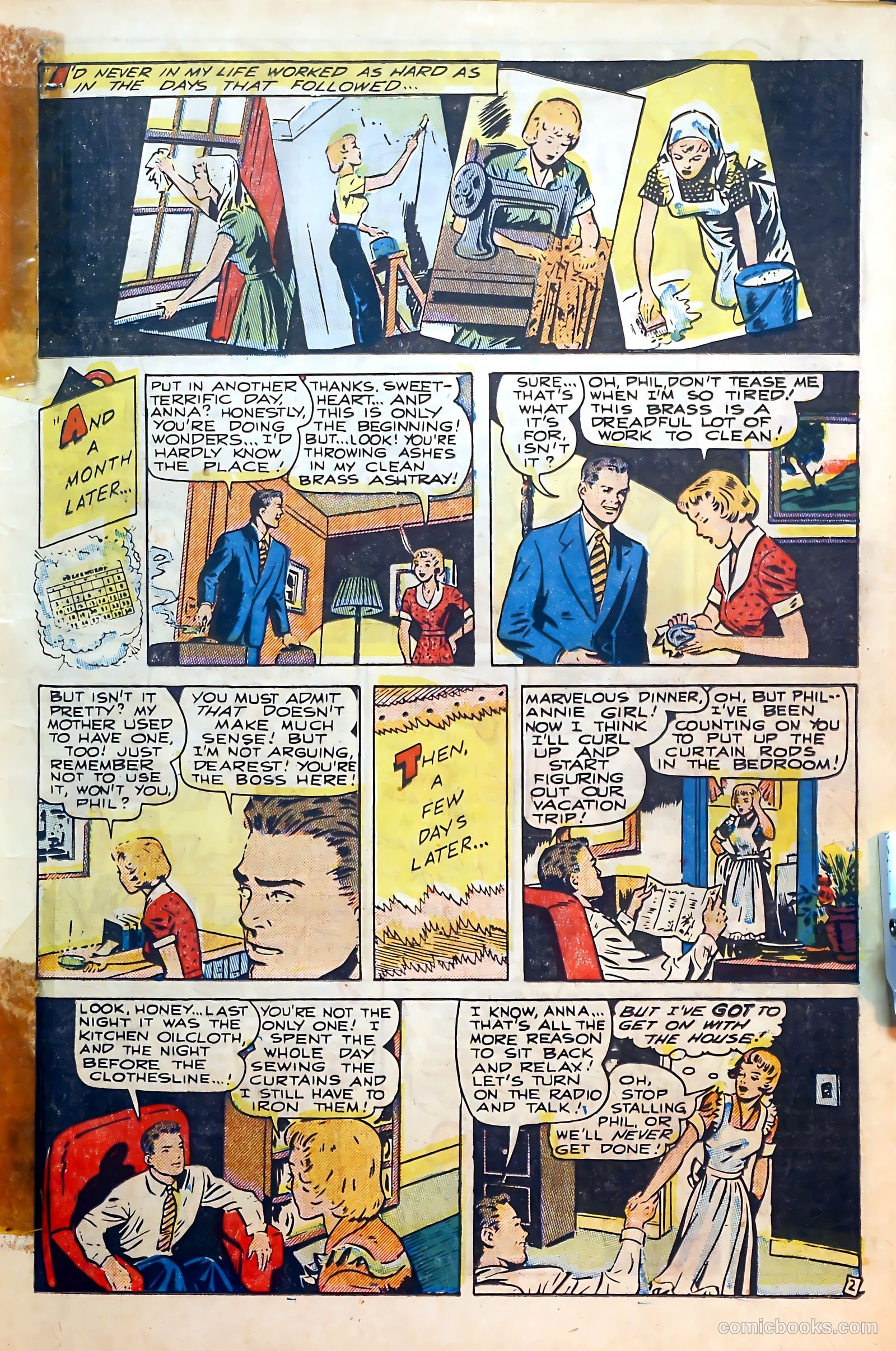 Thrilling Romances #14 (1951) — page 15 of 36