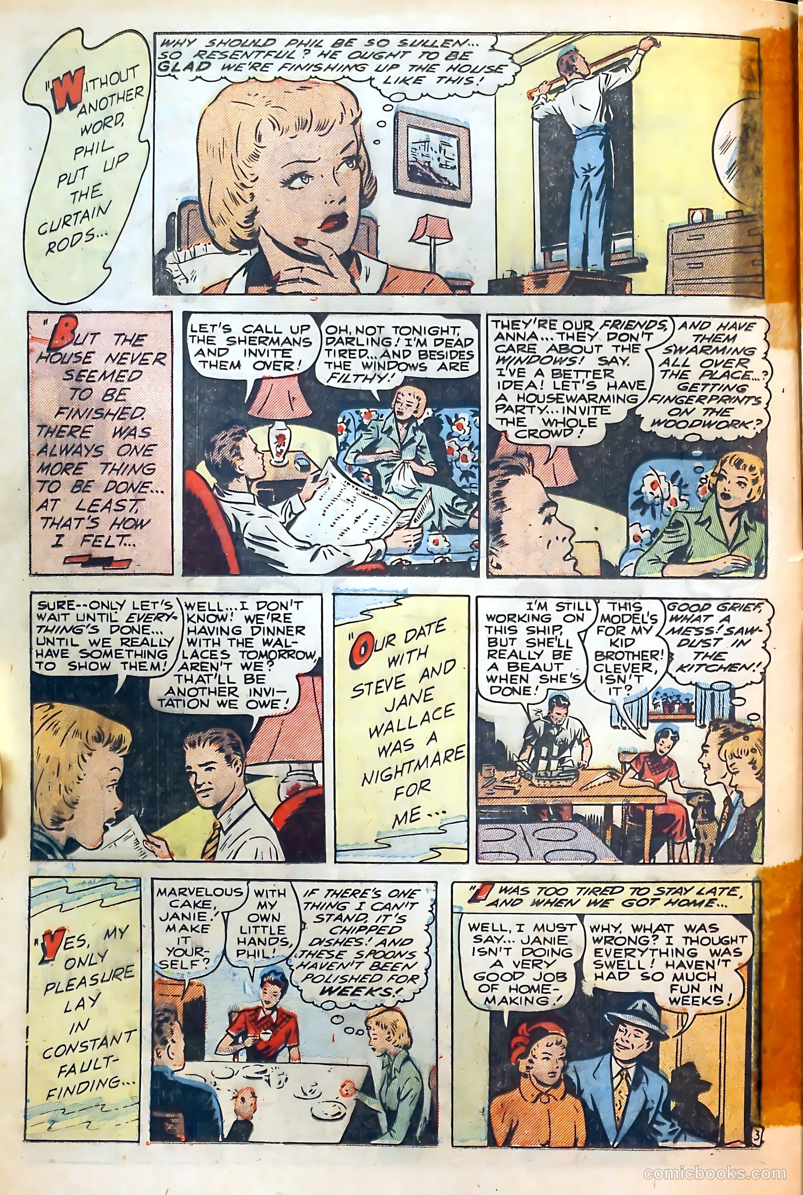 Thrilling Romances #14 (1951) — page 16 of 36