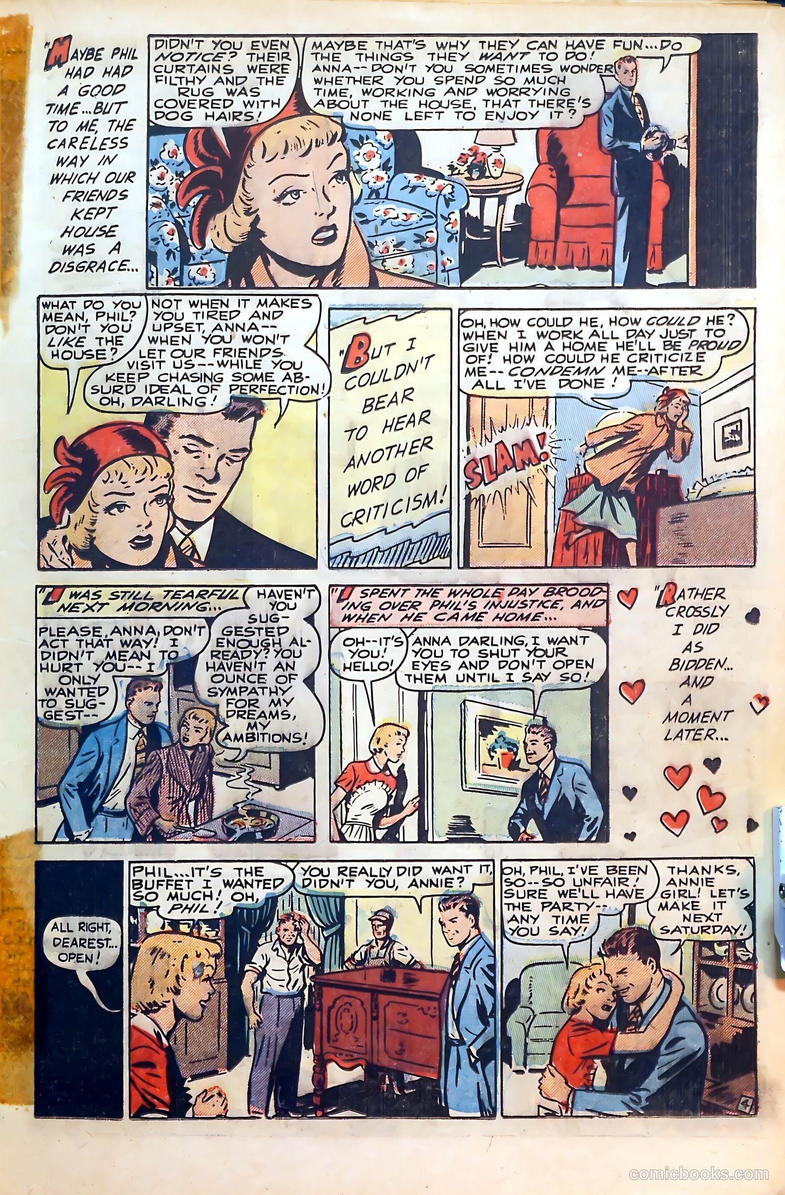 Thrilling Romances #14 (1951) — page 17 of 36
