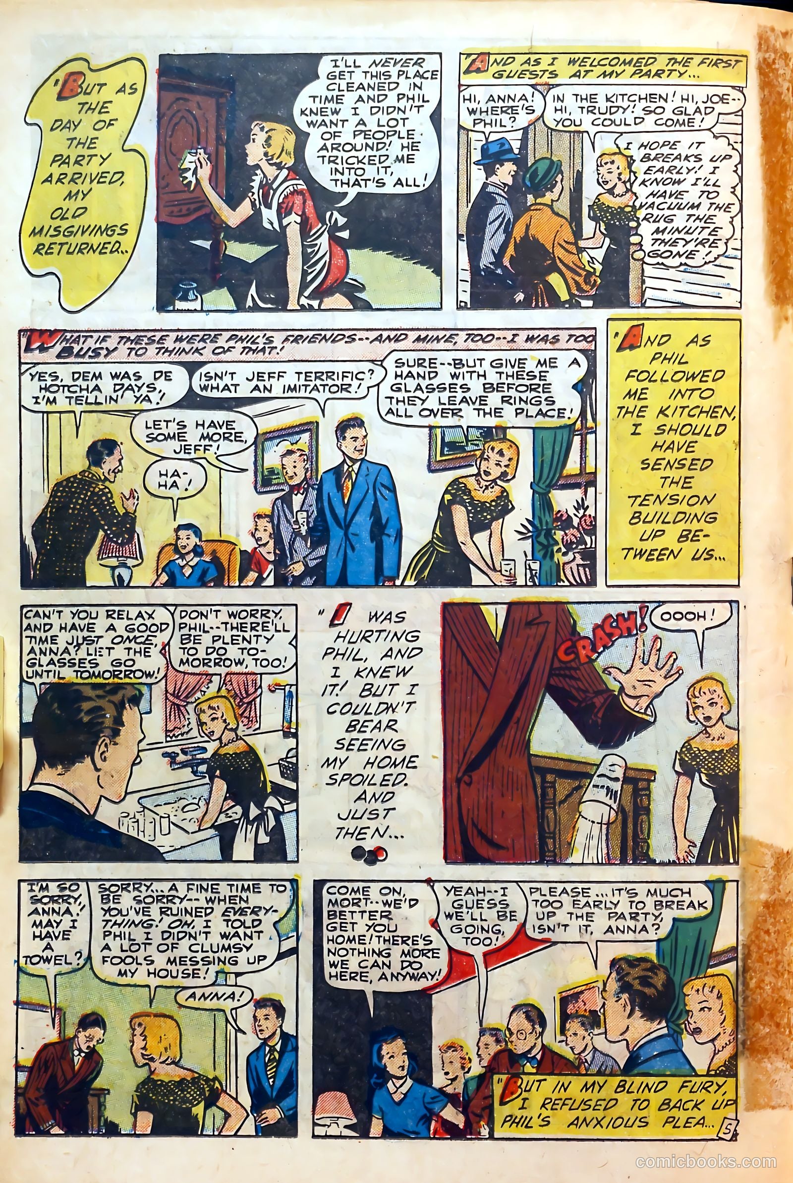 Thrilling Romances #14 (1951) — page 18 of 36