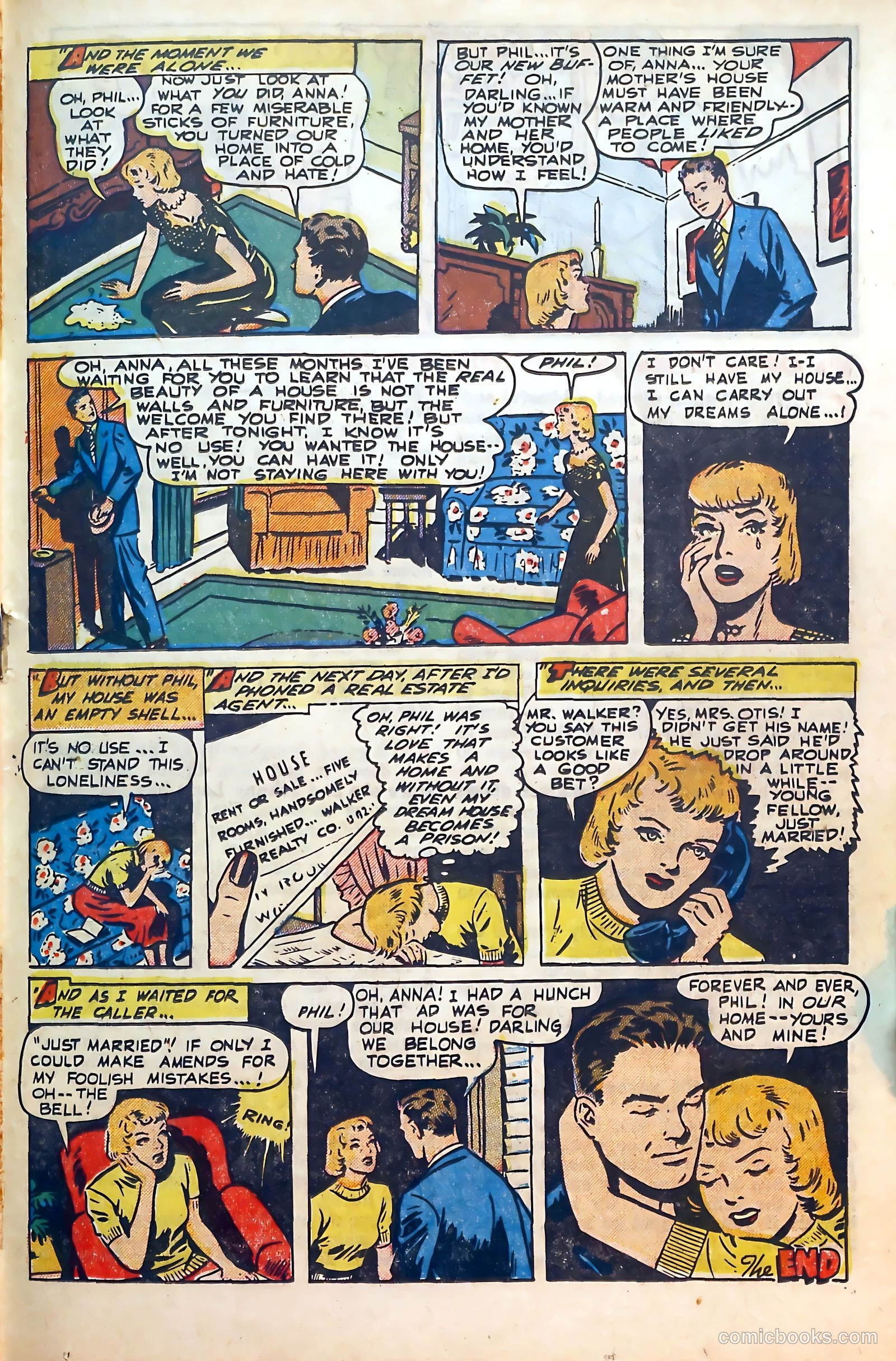 Thrilling Romances #14 (1951) — page 19 of 36