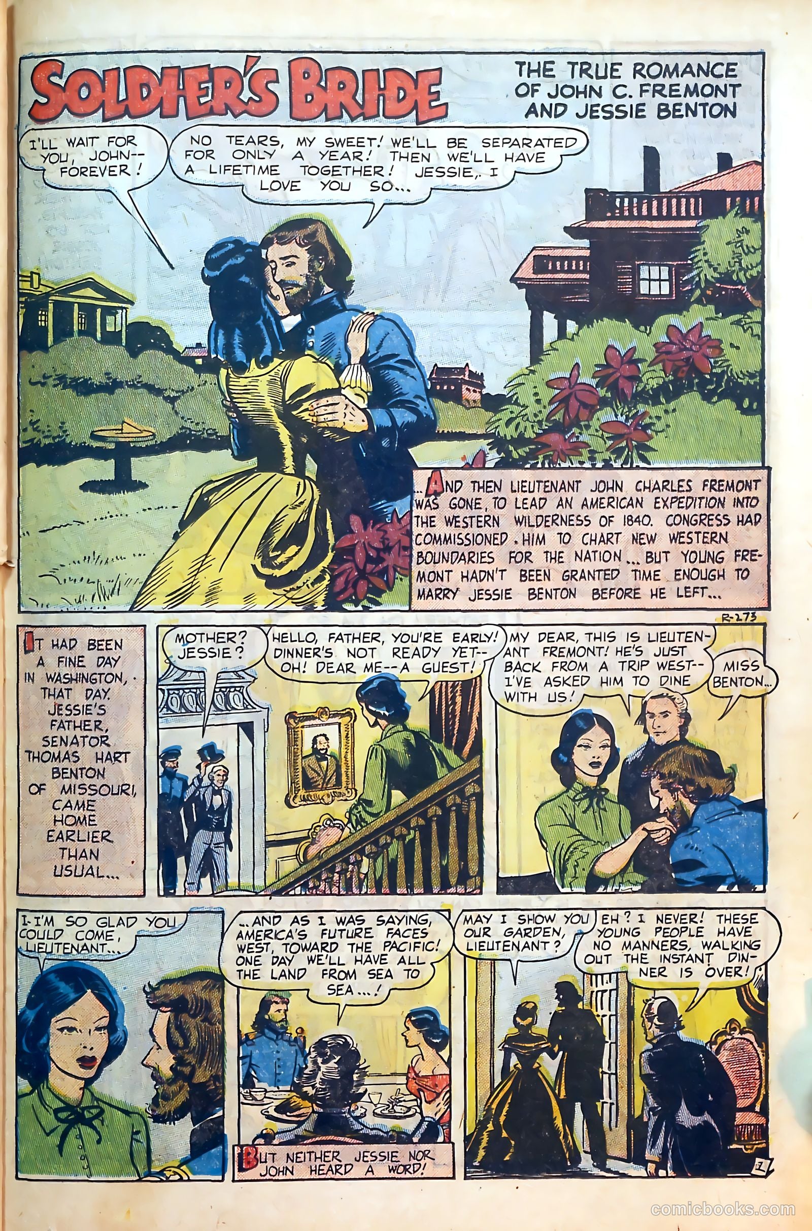 Thrilling Romances #14 (1951) — page 23 of 36
