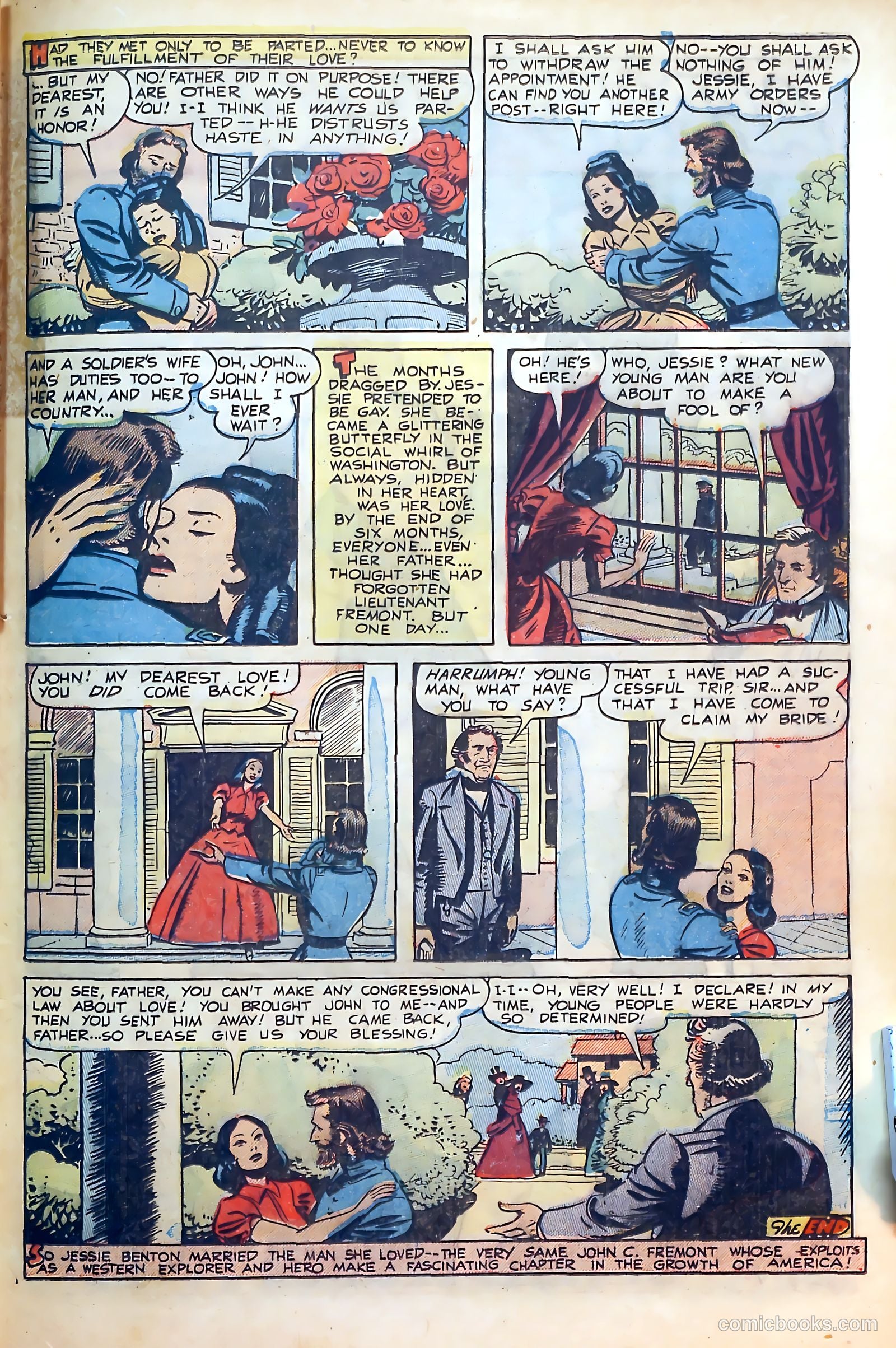 Thrilling Romances #14 (1951) — page 25 of 36