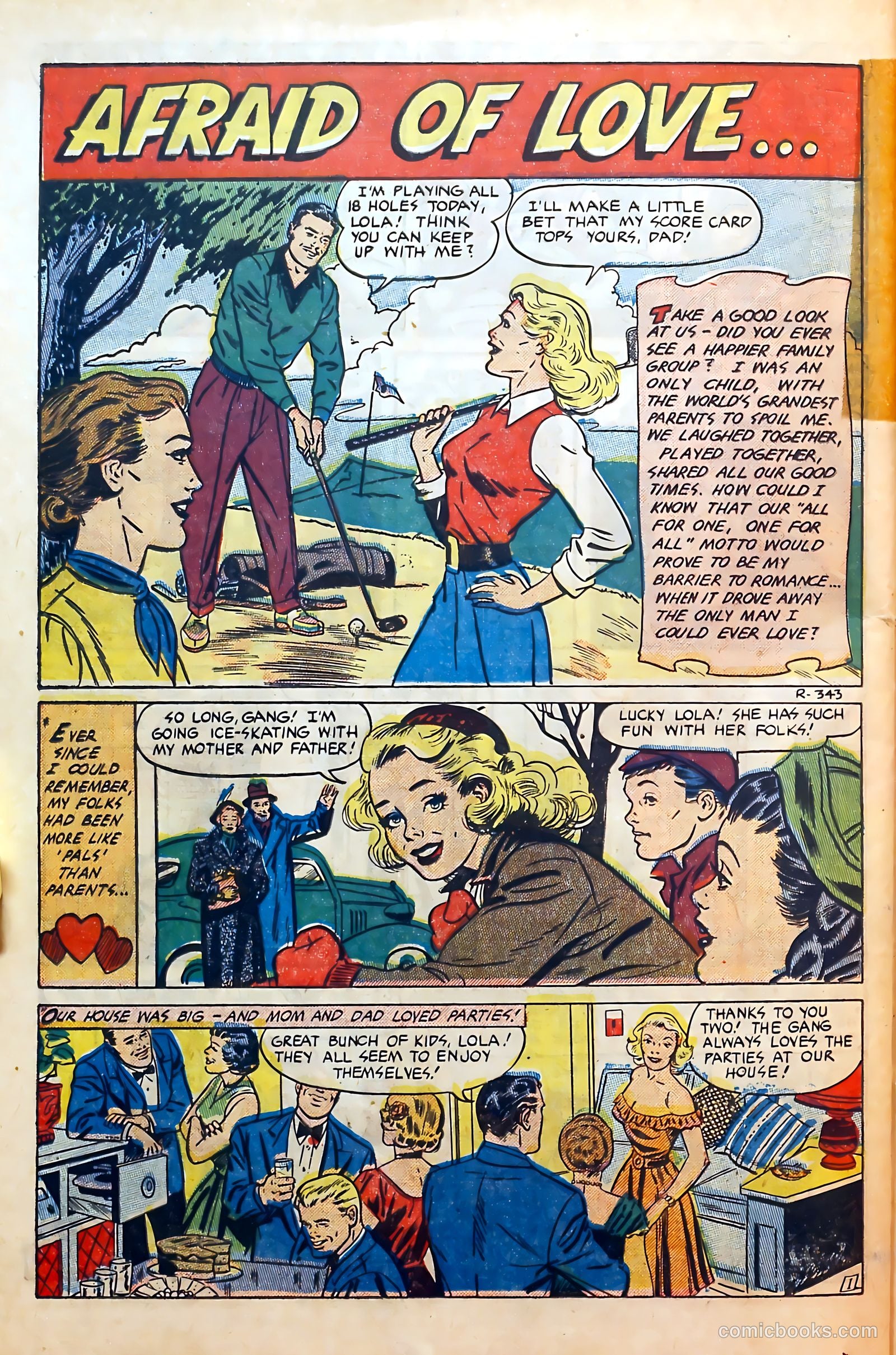 Thrilling Romances #14 (1951) — page 26 of 36