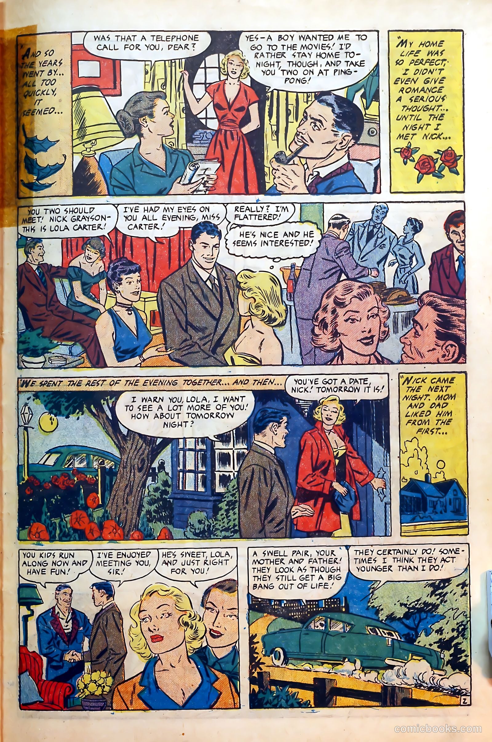 Thrilling Romances #14 (1951) — page 27 of 36