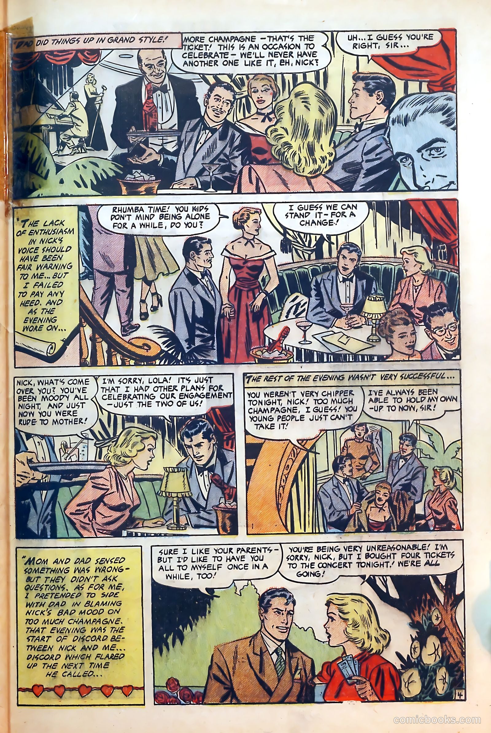 Thrilling Romances #14 (1951) — page 29 of 36