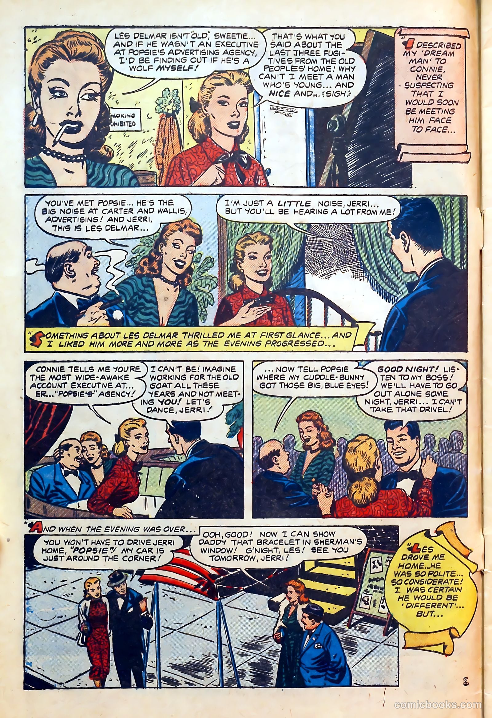Thrilling Romances #15 (1951) — page 4 of 36