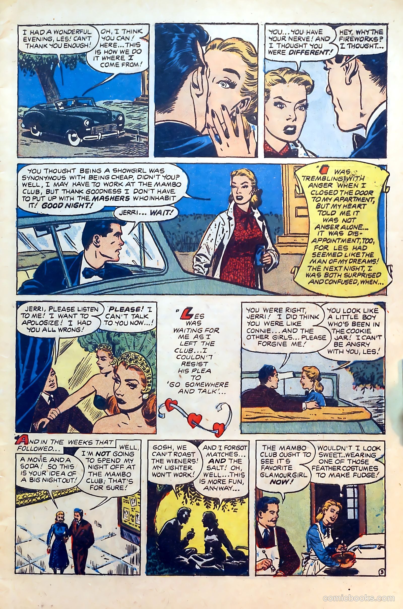 Thrilling Romances #15 (1951) — page 5 of 36