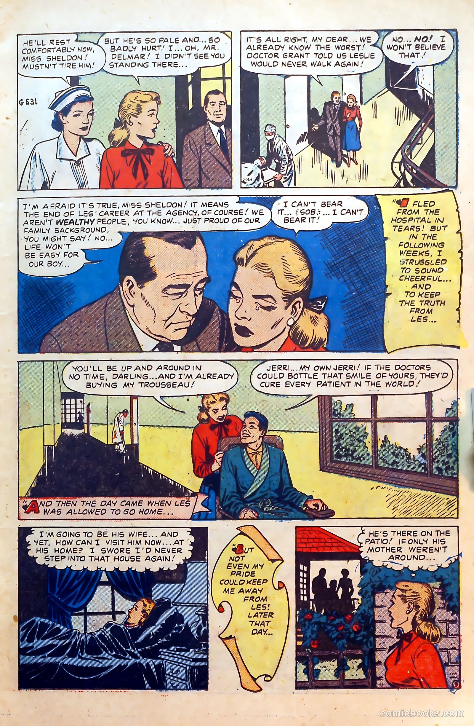 Thrilling Romances #15 (1951) — page 11 of 36