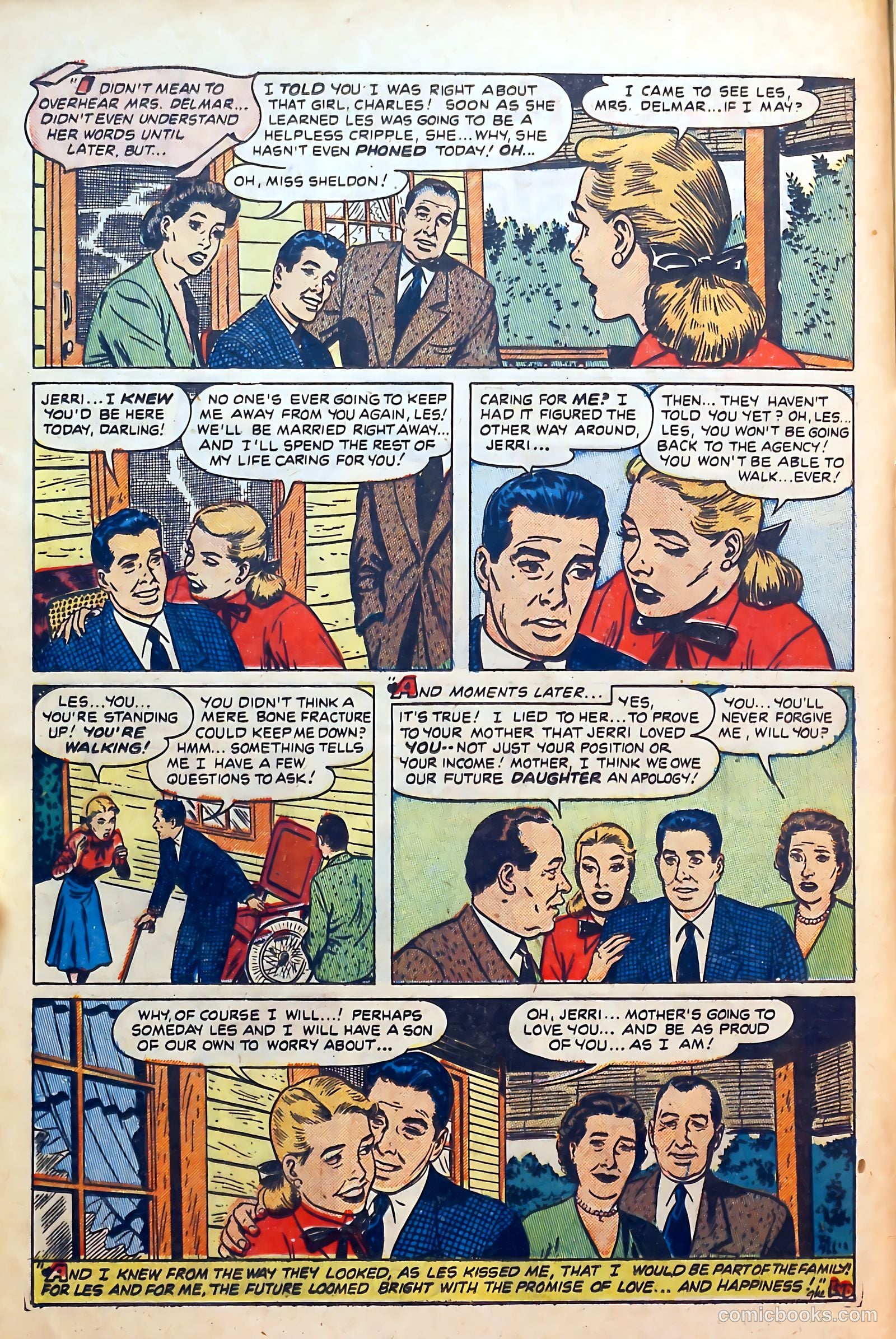 Thrilling Romances #15 (1951) — page 12 of 36