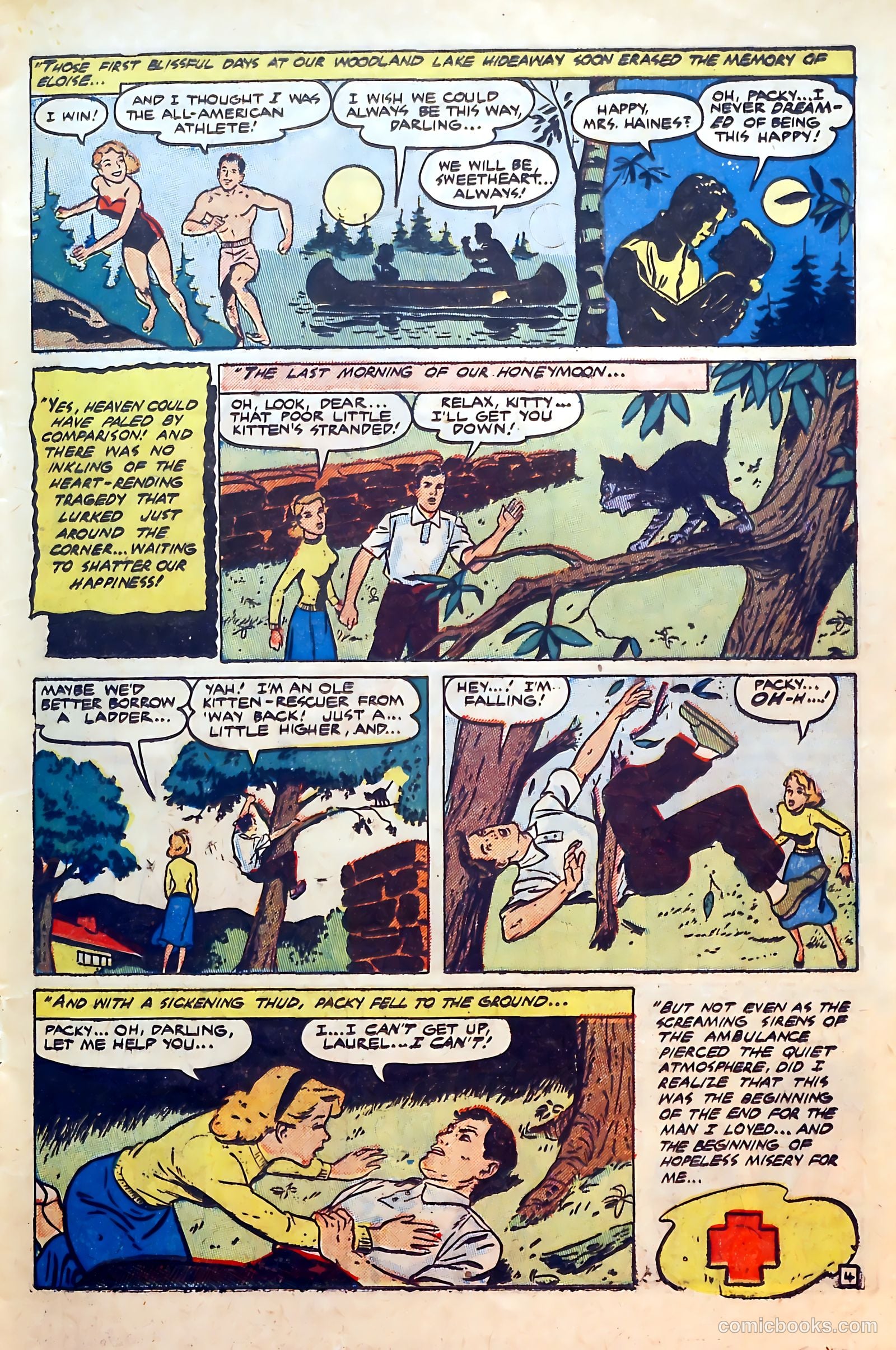 Thrilling Romances #15 (1951) — page 17 of 36
