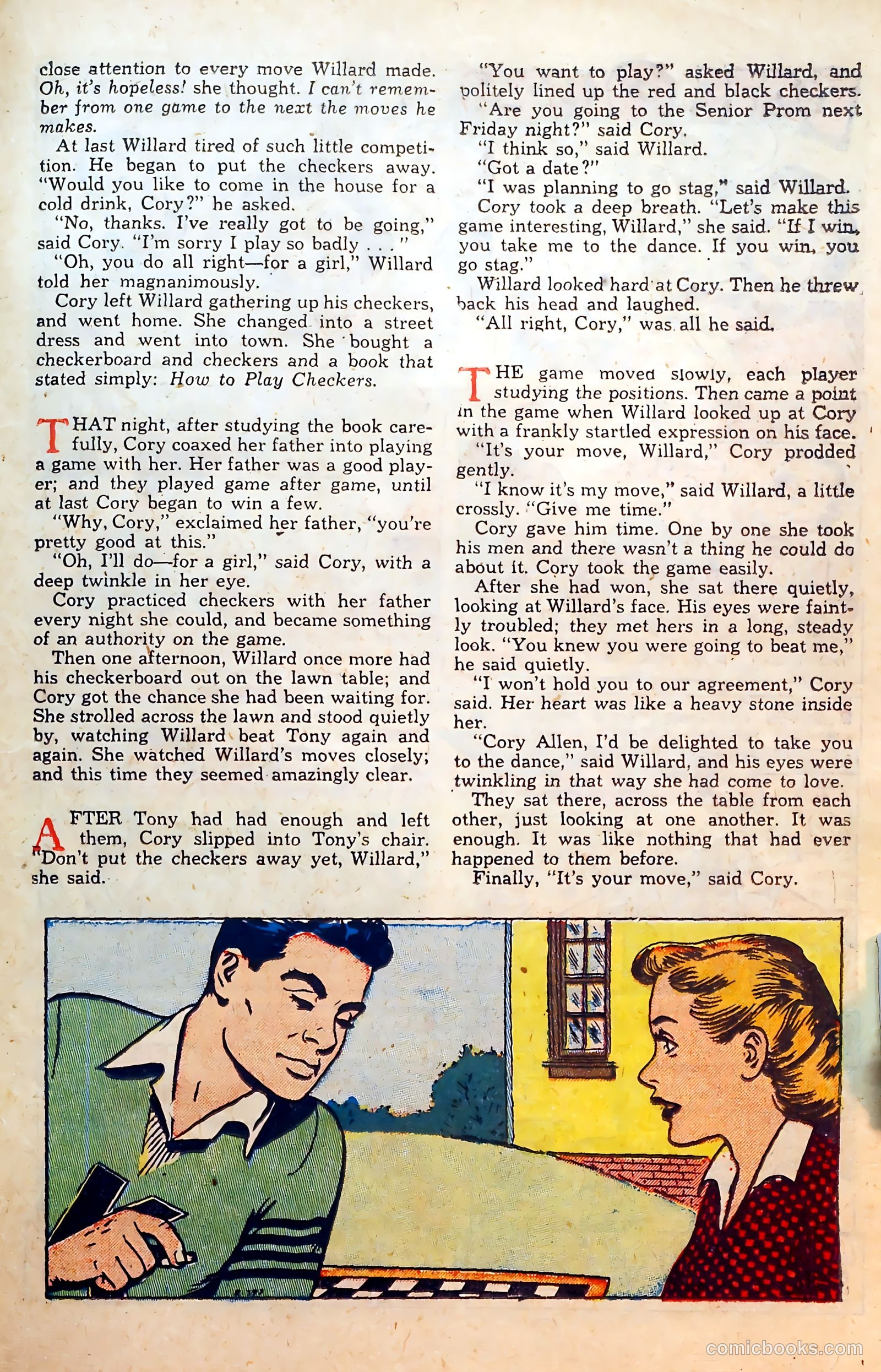Thrilling Romances #15 (1951) — page 23 of 36