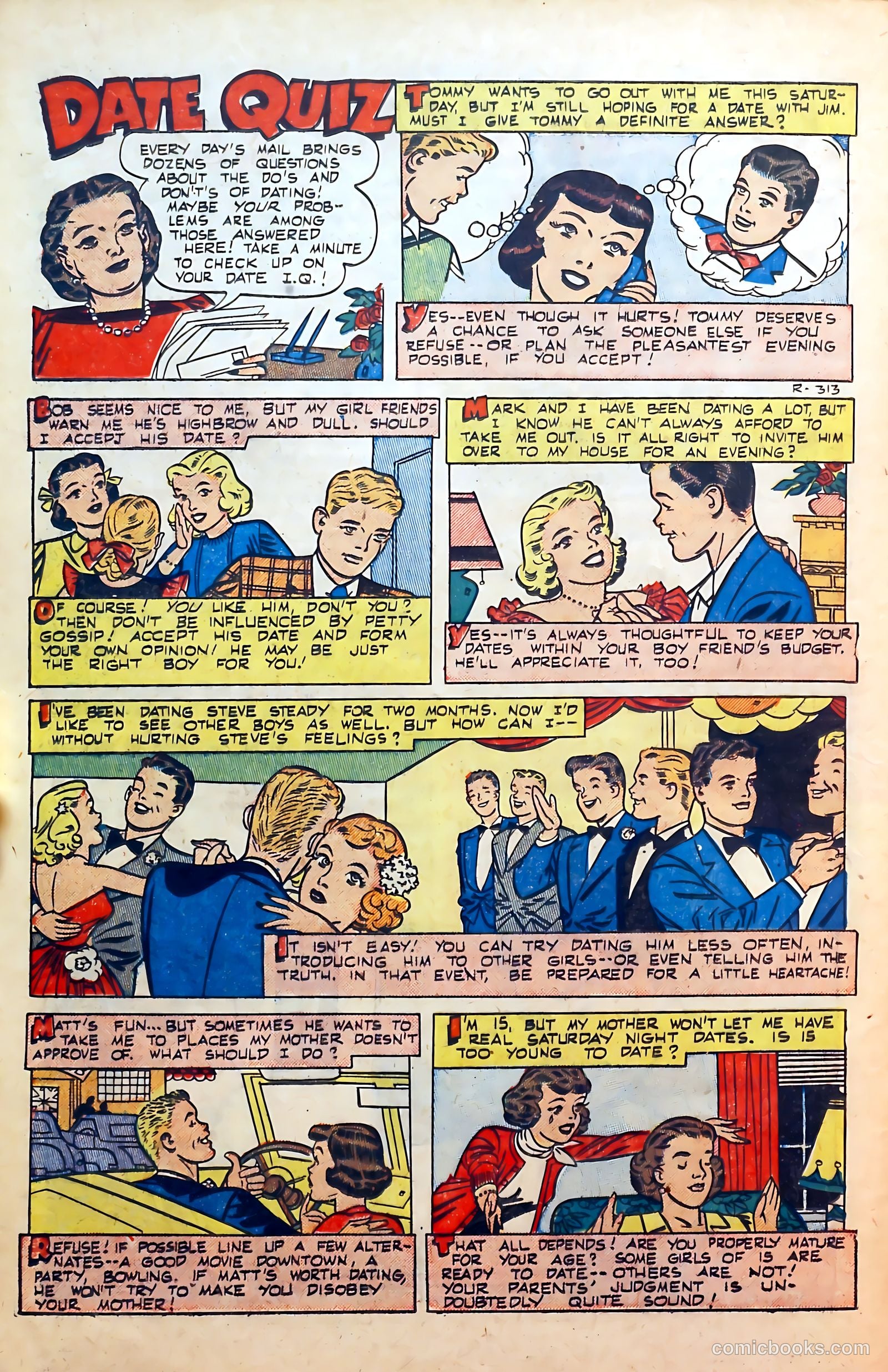 Thrilling Romances #15 (1951) — page 24 of 36