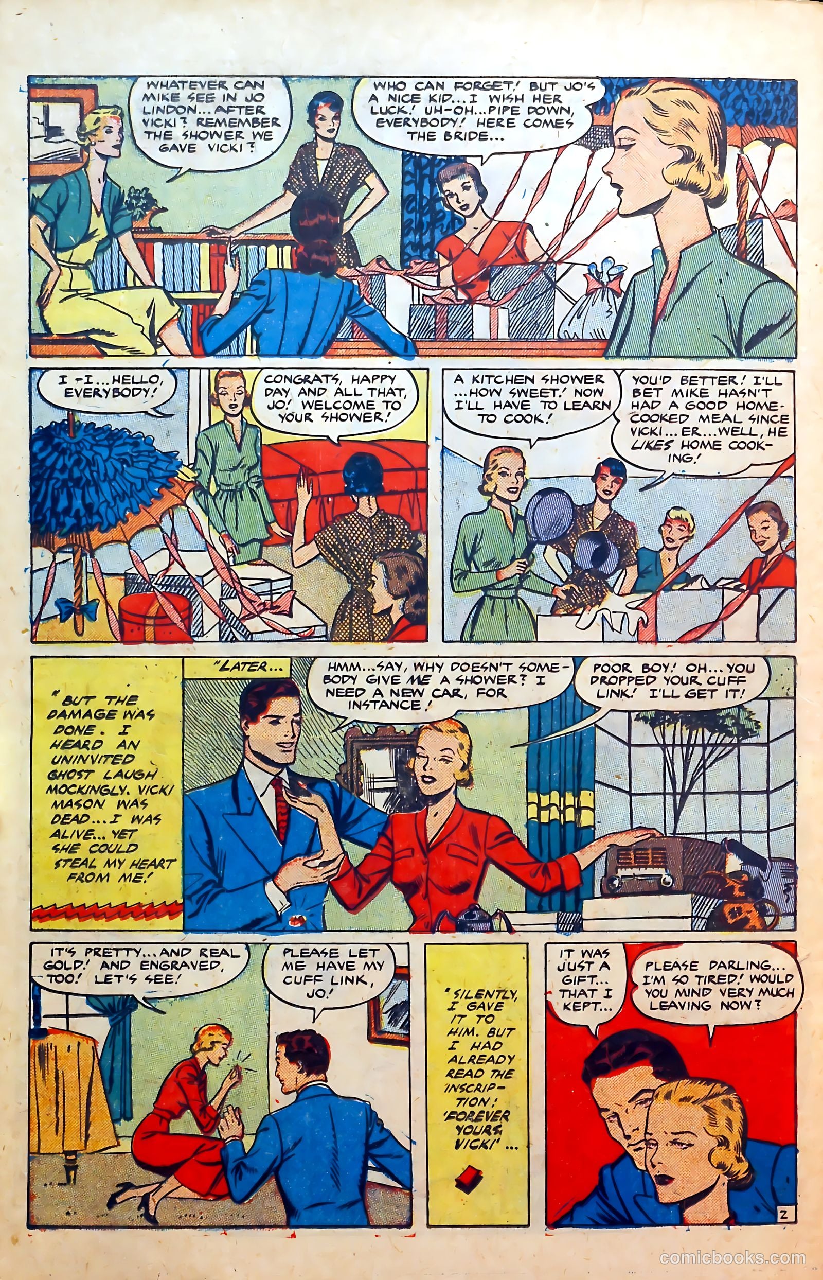 Thrilling Romances #15 (1951) — page 26 of 36