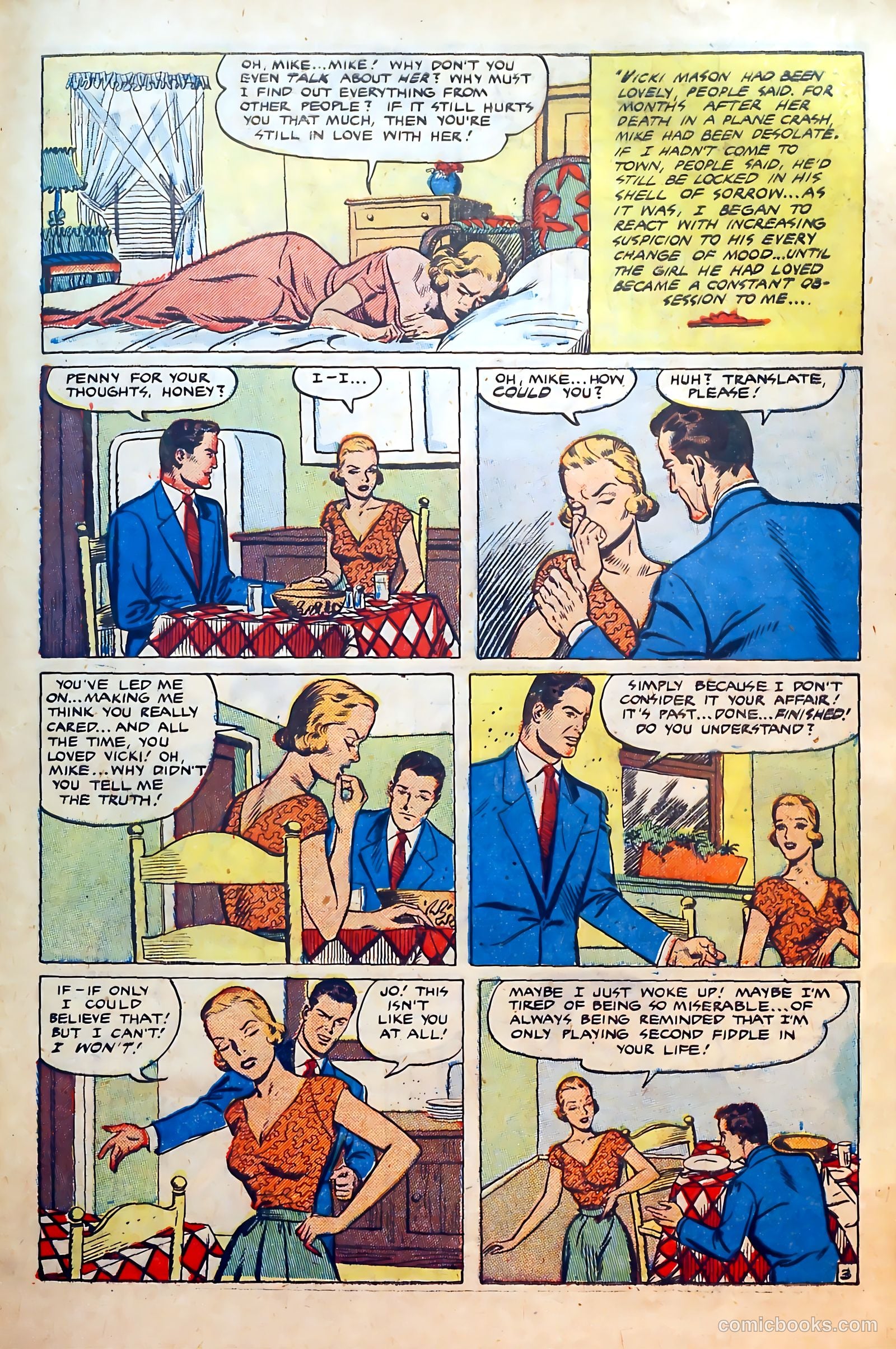 Thrilling Romances #15 (1951) — page 27 of 36