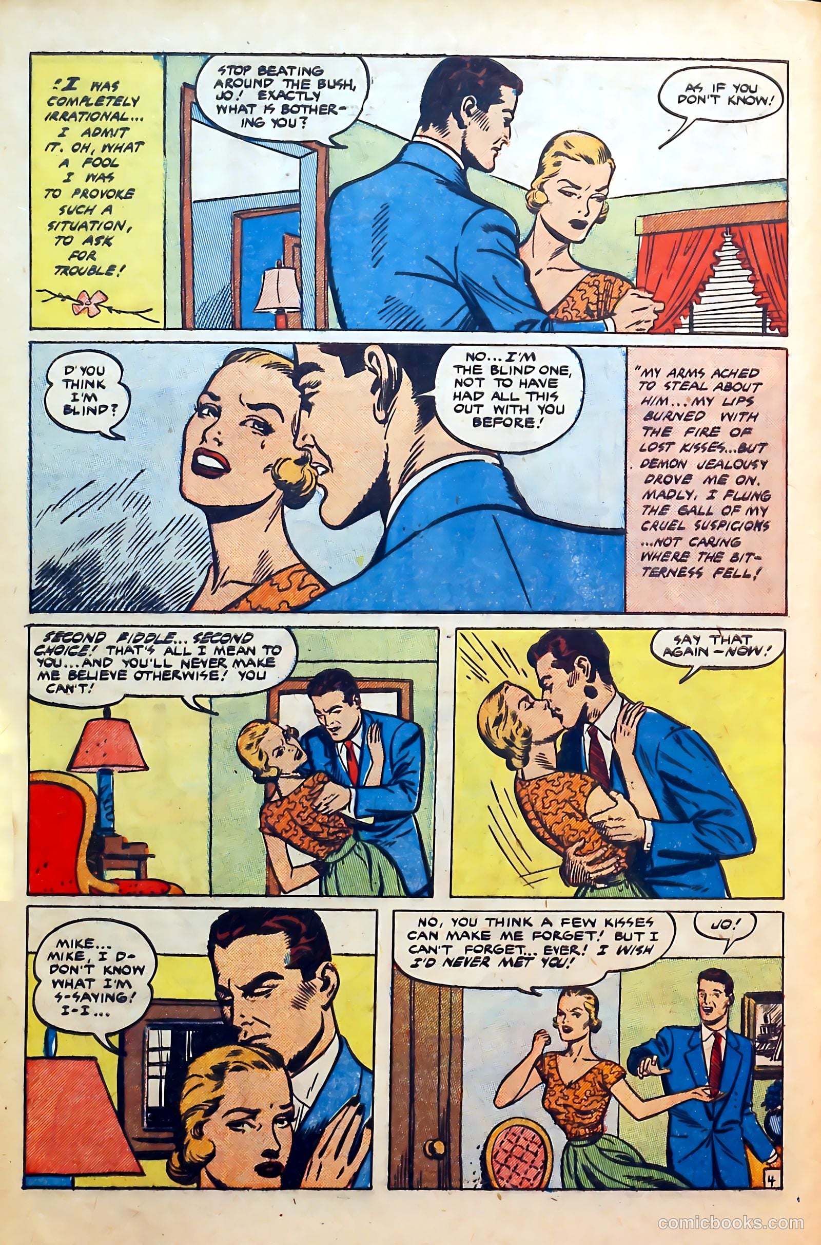 Thrilling Romances #15 (1951) — page 28 of 36