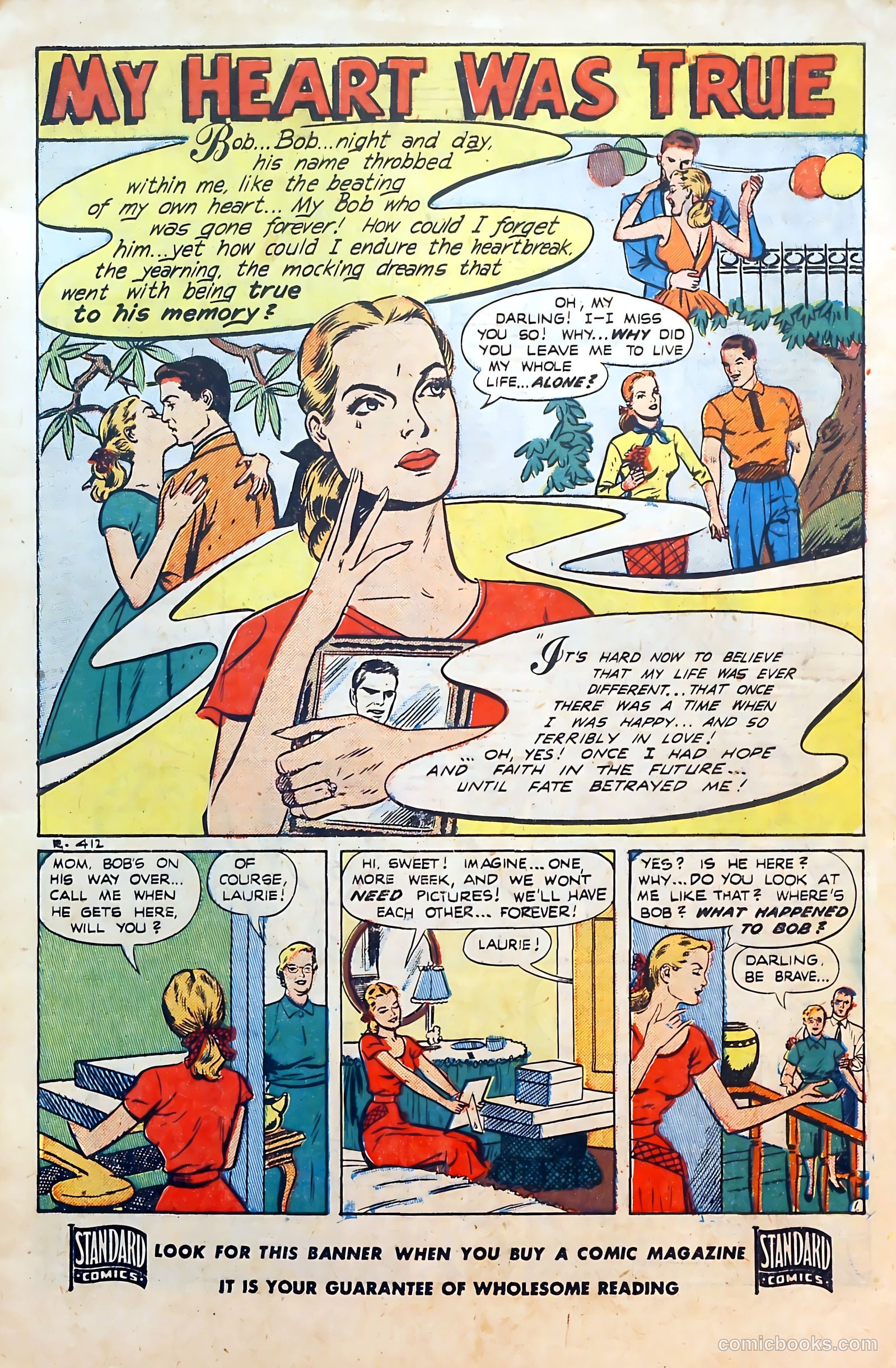 Thrilling Romances #16 (1951) — page 3 of 36
