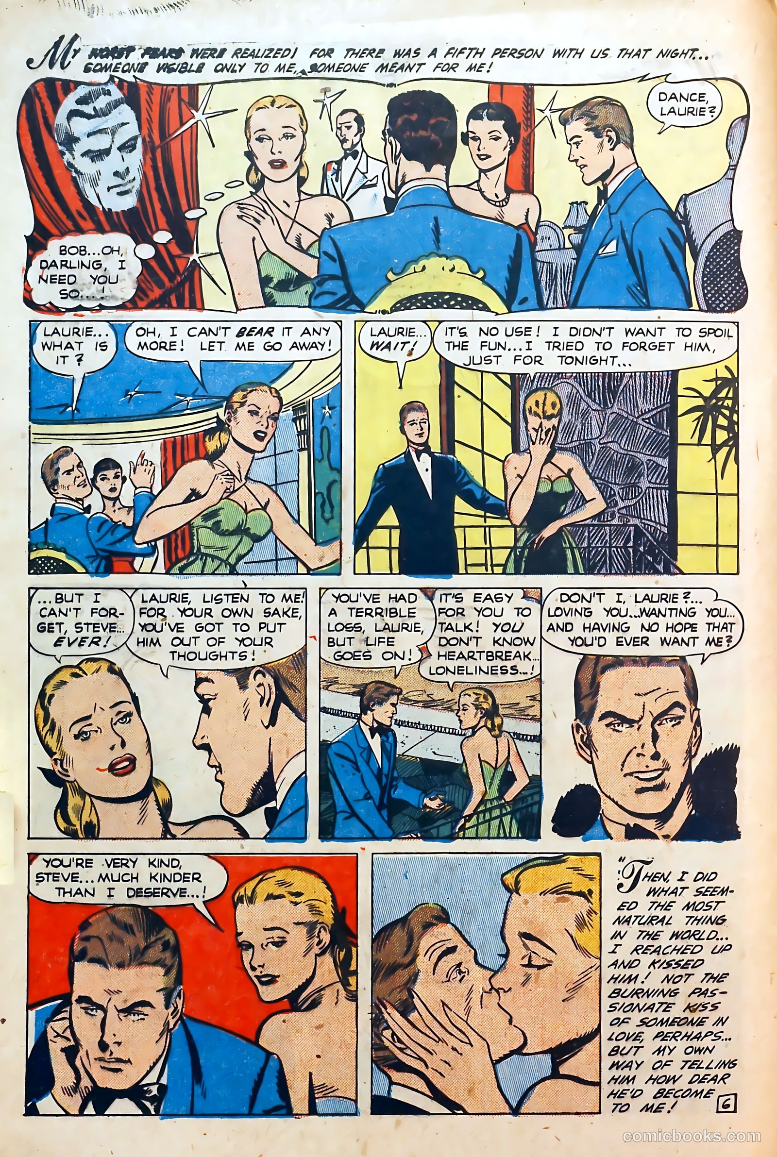 Thrilling Romances #16 (1951) — page 8 of 36