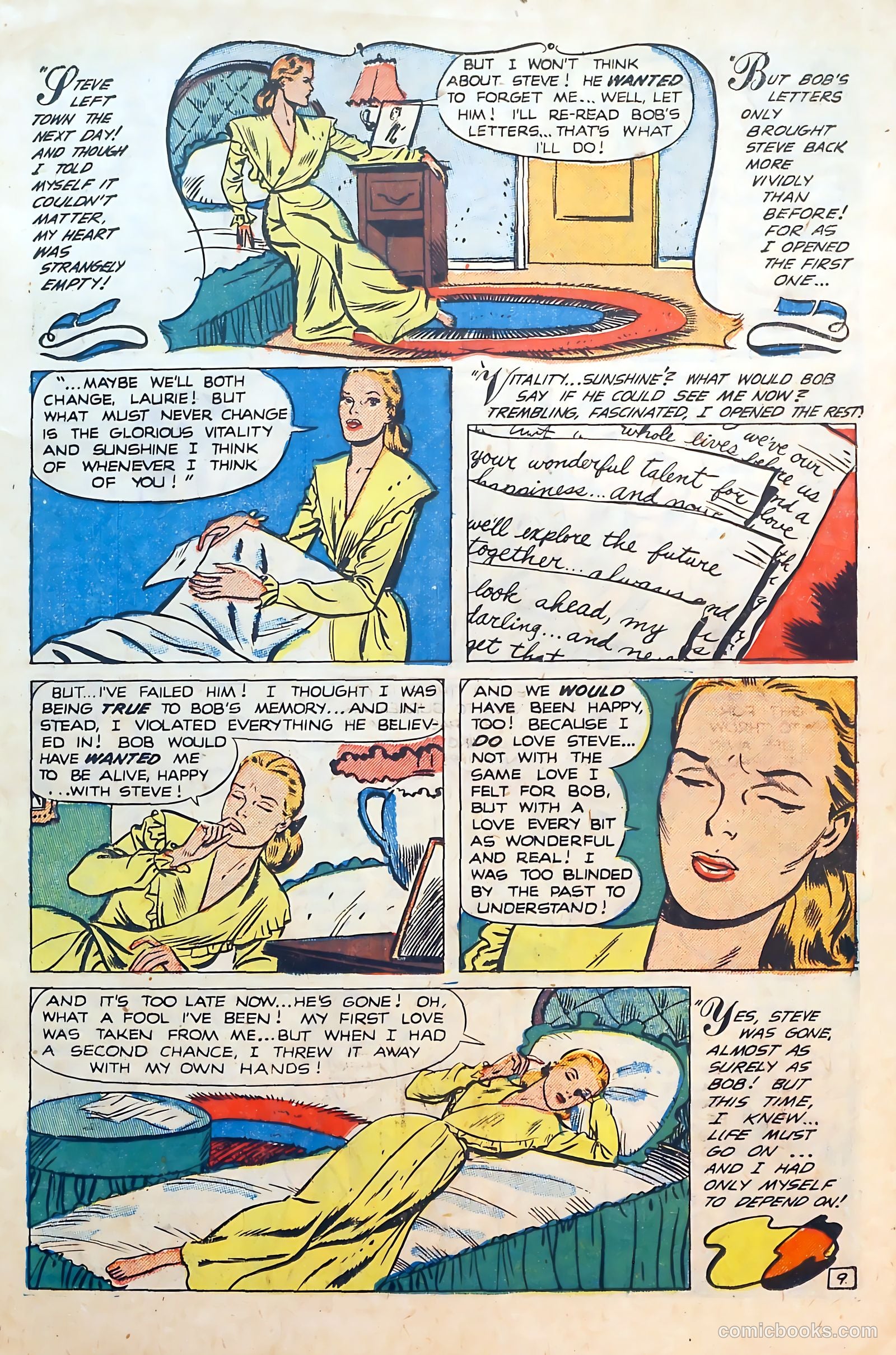Thrilling Romances #16 (1951) — page 11 of 36