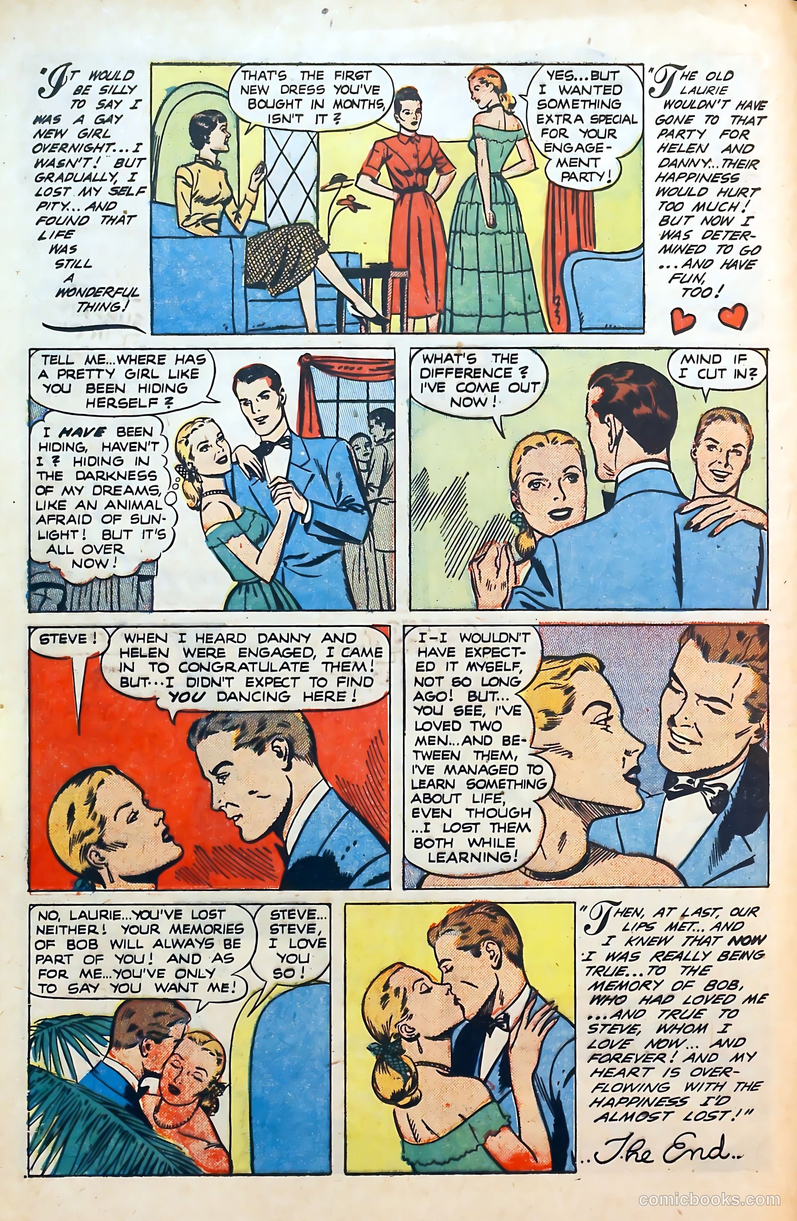 Thrilling Romances #16 (1951) — page 12 of 36