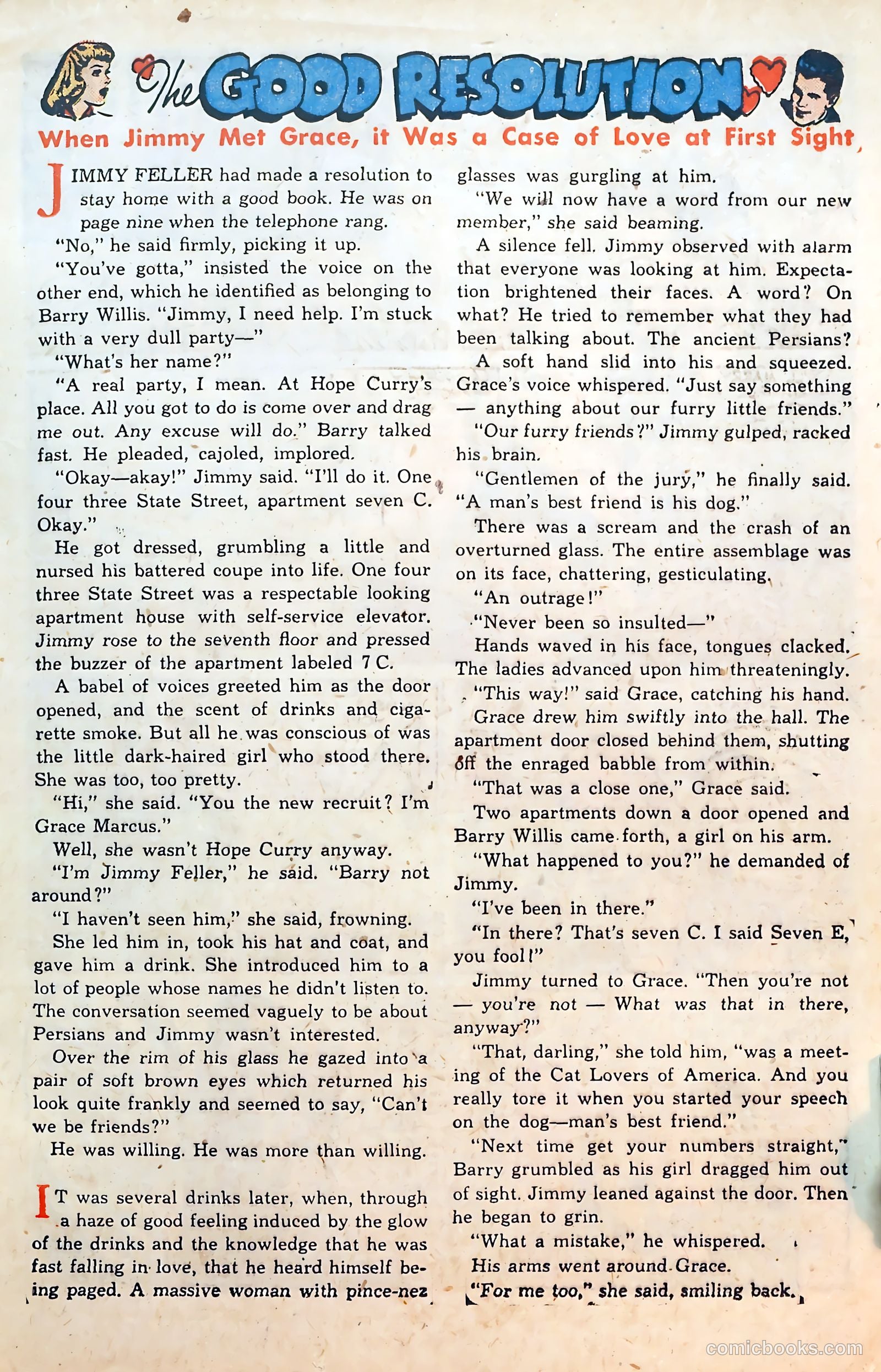 Thrilling Romances #16 (1951) — page 17 of 36