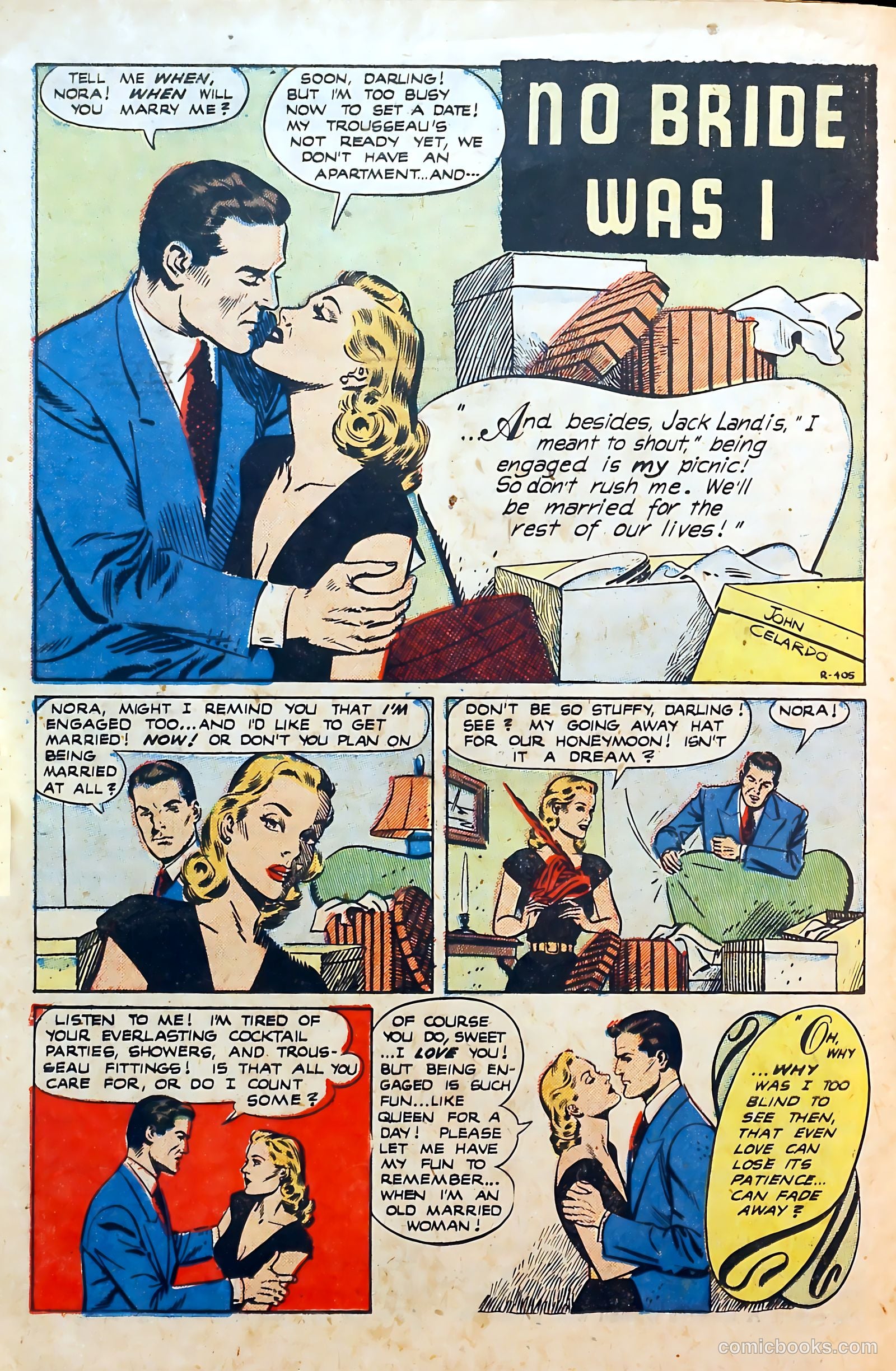 Thrilling Romances #16 (1951) — page 18 of 36