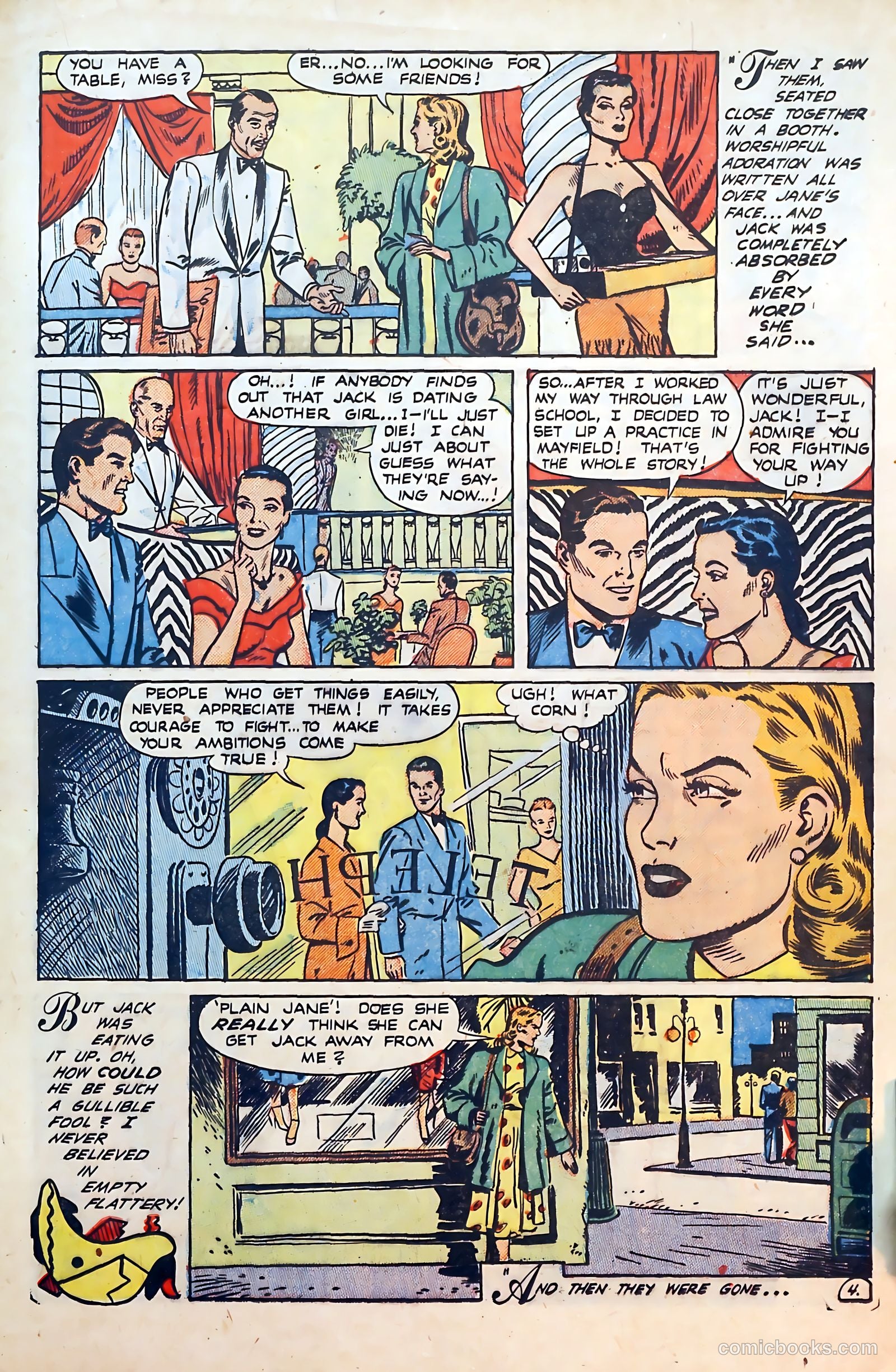 Thrilling Romances #16 (1951) — page 21 of 36