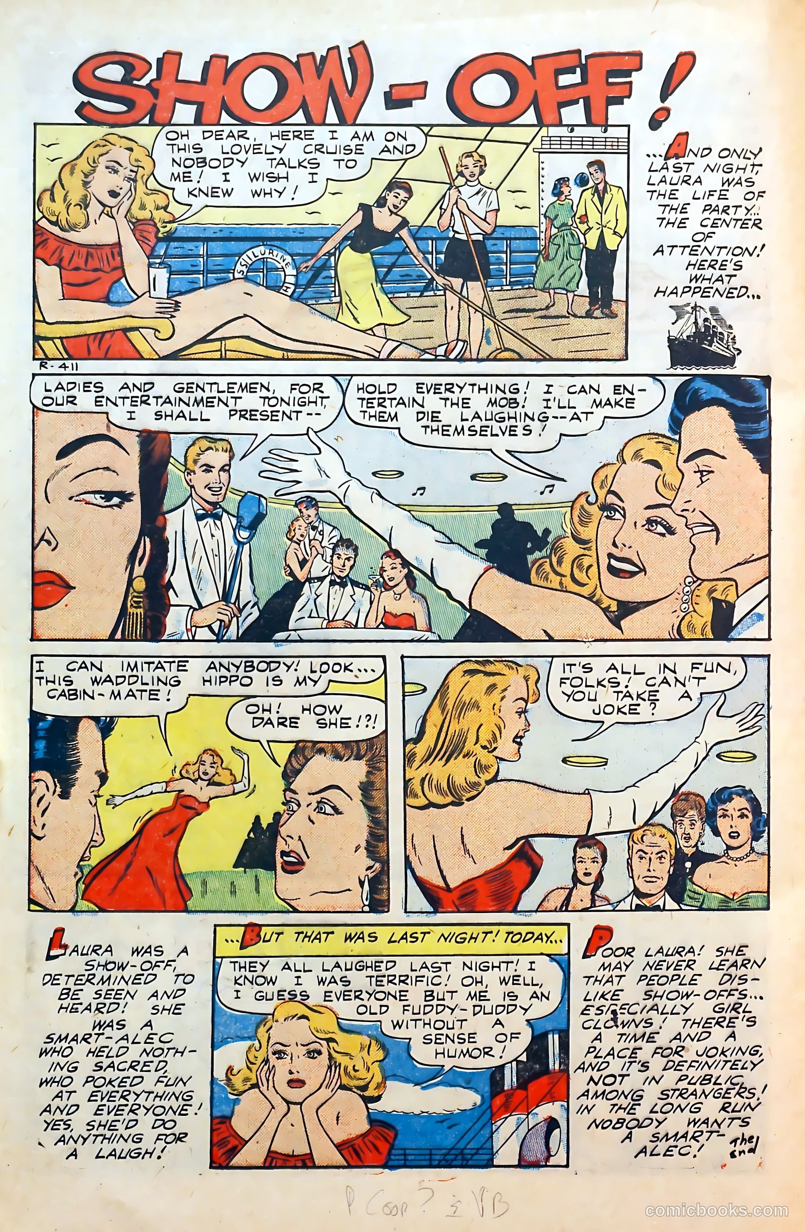 Thrilling Romances #16 (1951) — page 24 of 36
