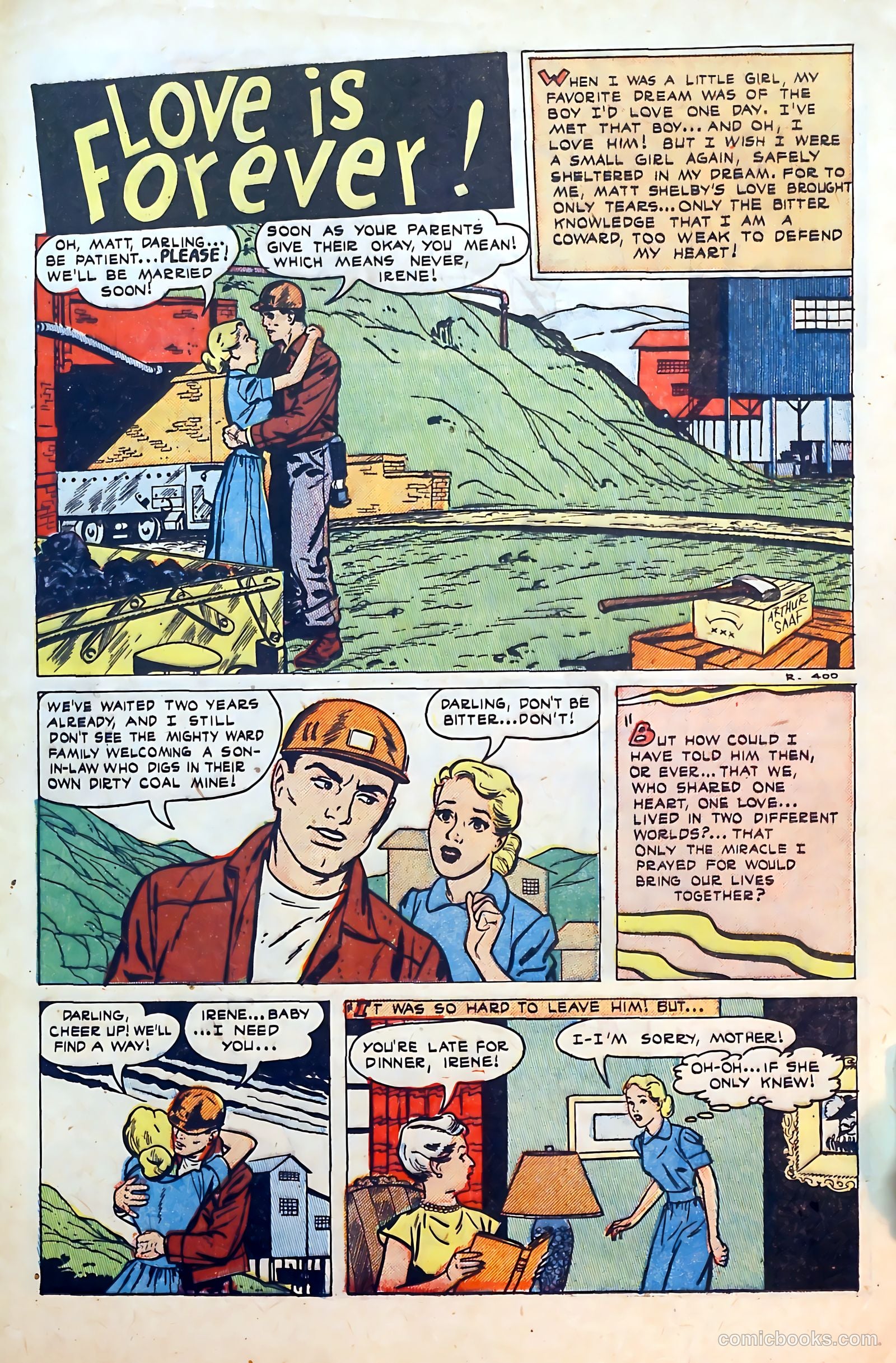 Thrilling Romances #16 (1951) — page 25 of 36