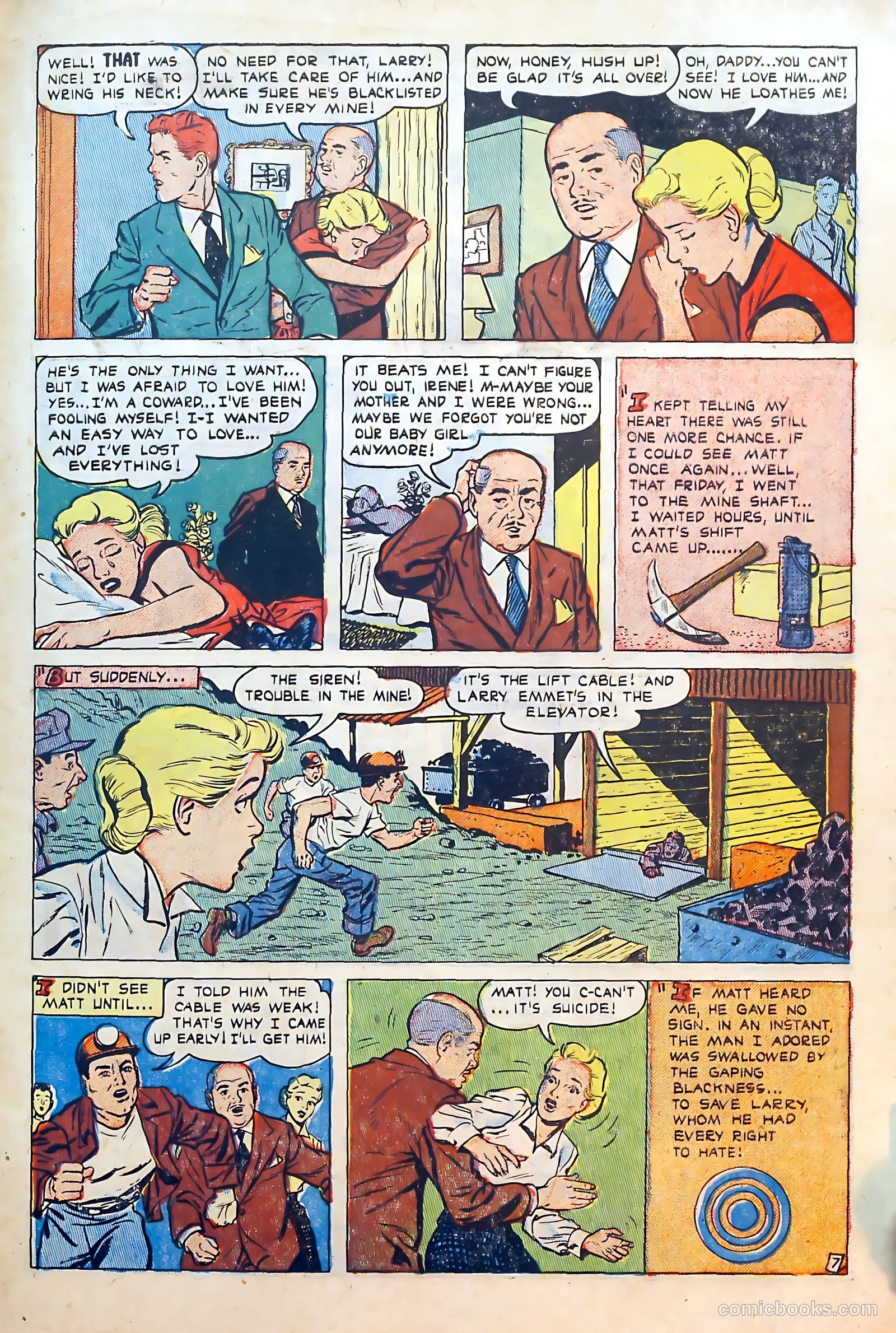 Thrilling Romances #16 (1951) — page 31 of 36