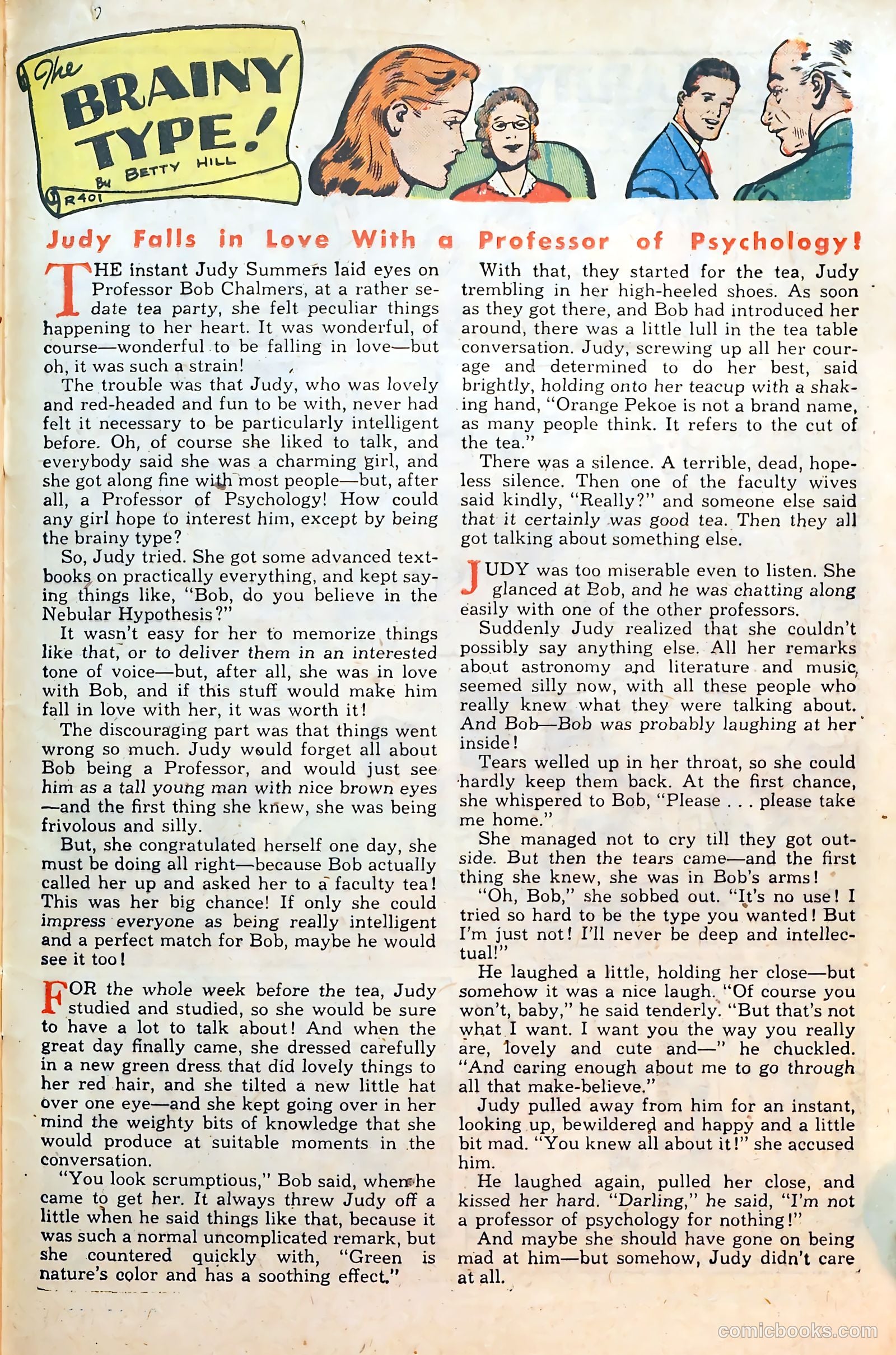 Thrilling Romances #16 (1951) — page 33 of 36