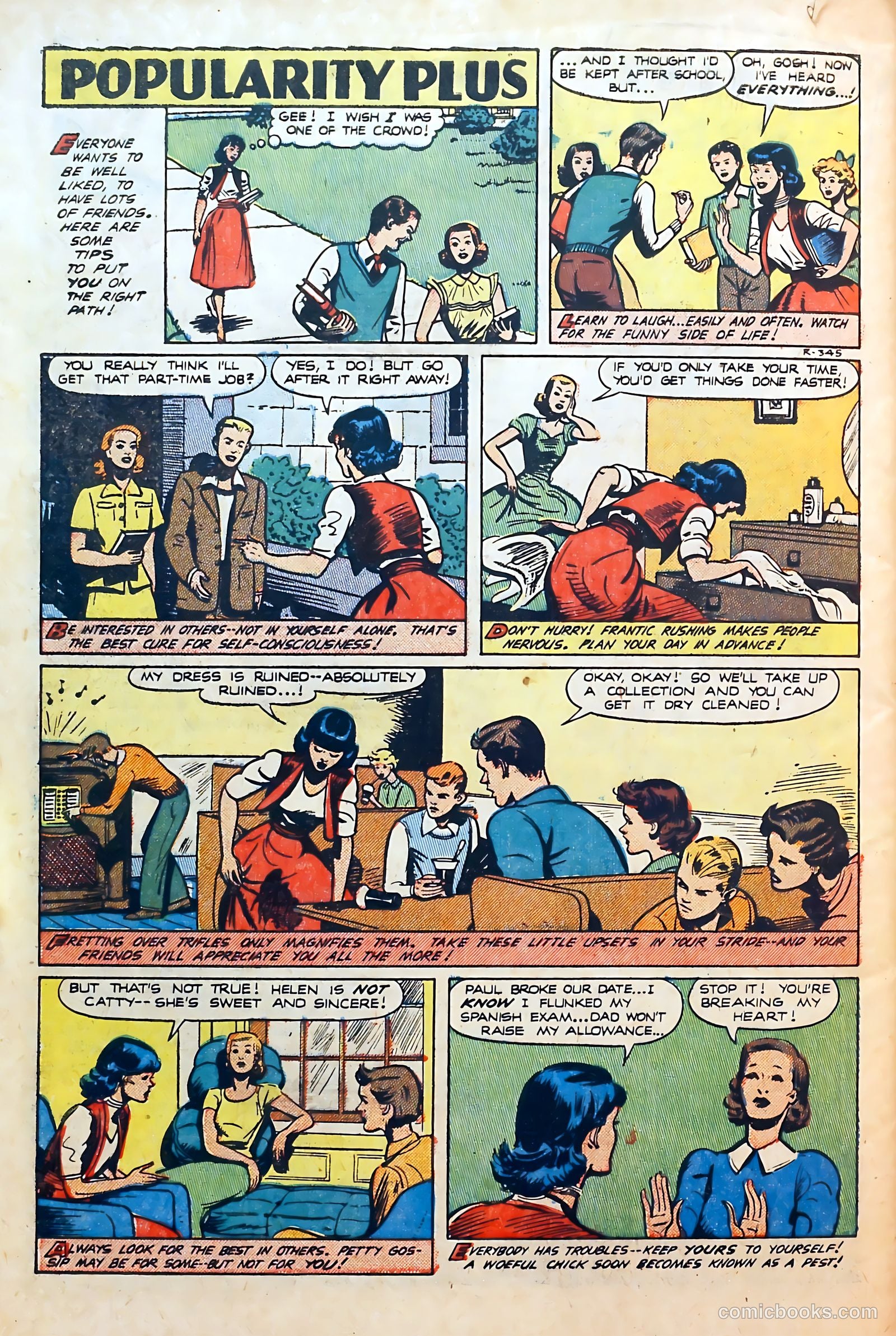 Thrilling Romances #16 (1951) — page 34 of 36