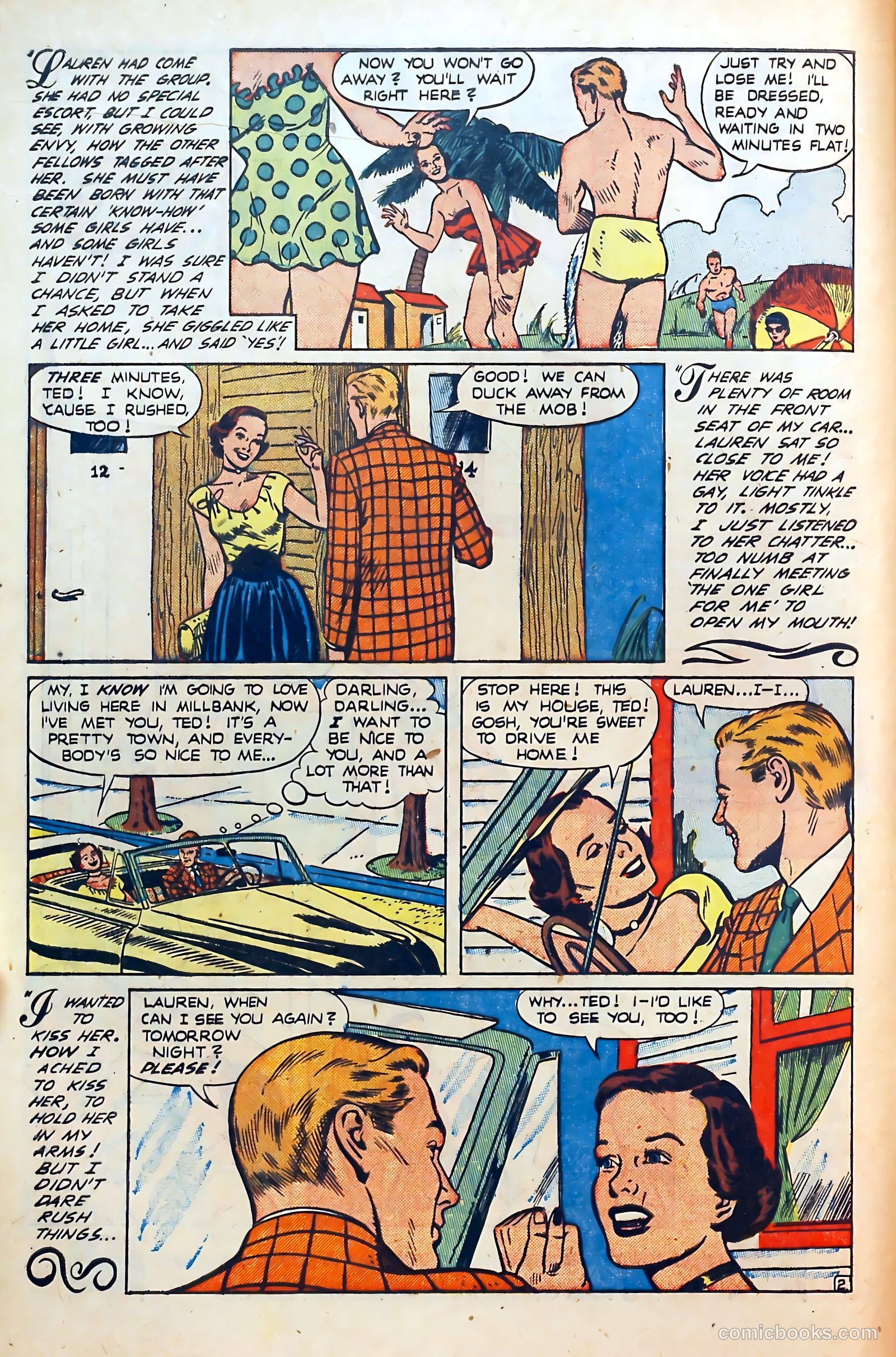 Thrilling Romances #17 (1952) — page 4 of 37