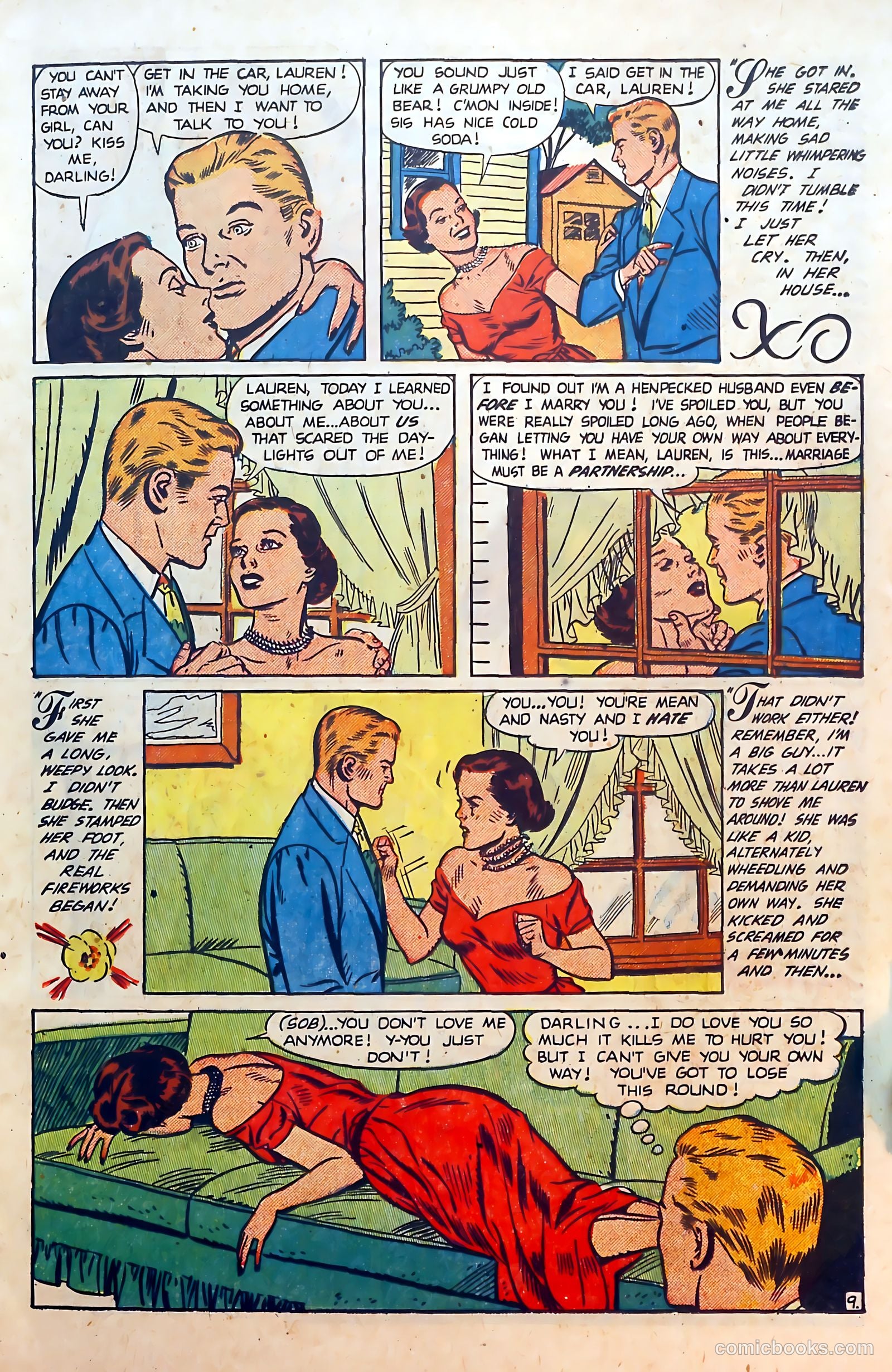 Thrilling Romances #17 (1952) — page 11 of 37